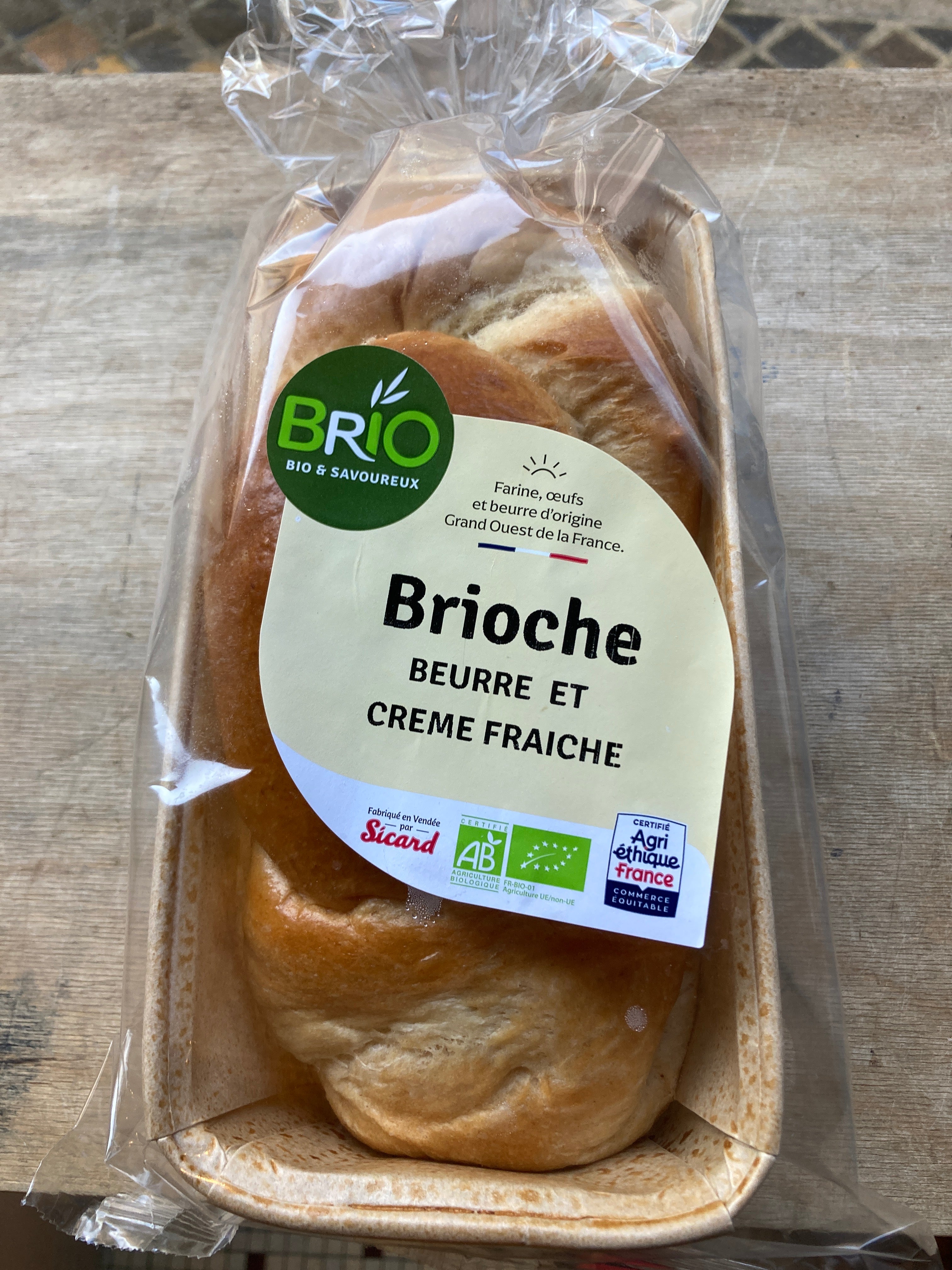 BRIOCHE SICARD - 300g