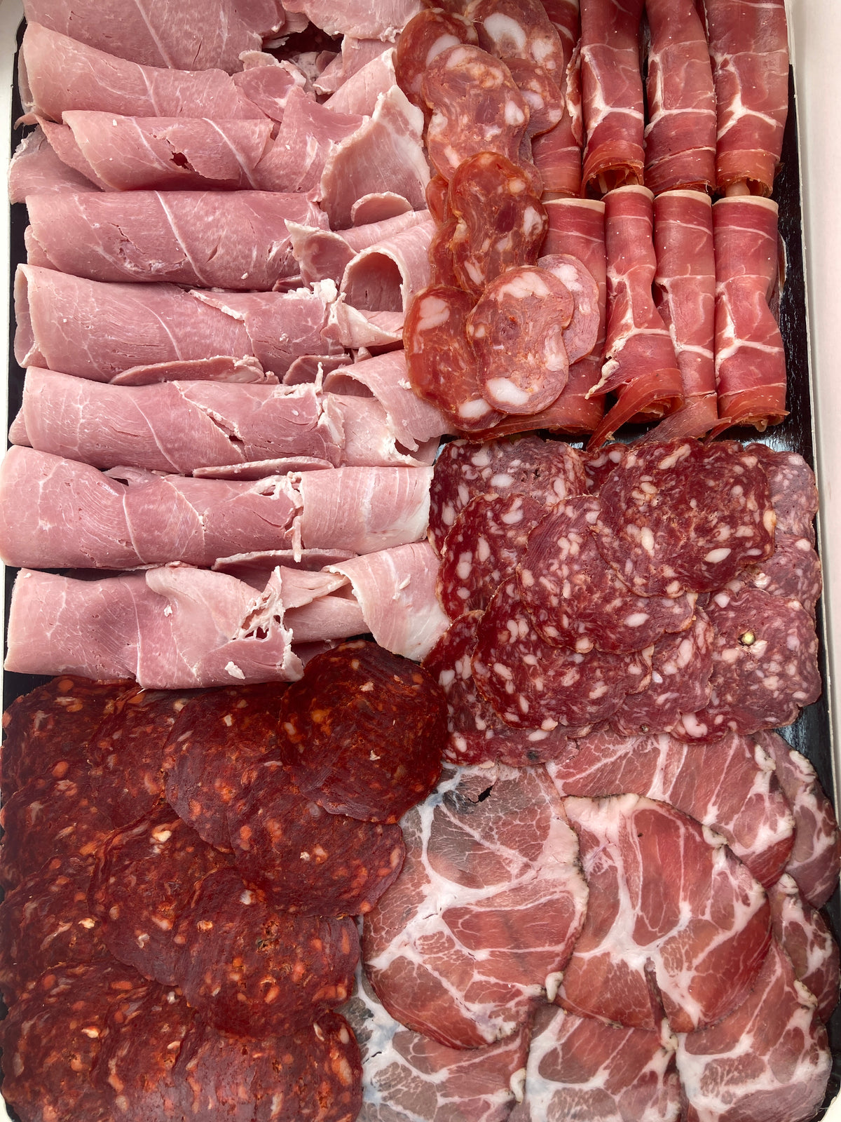 Plateau raclette (fromage + charcuterie) 2P