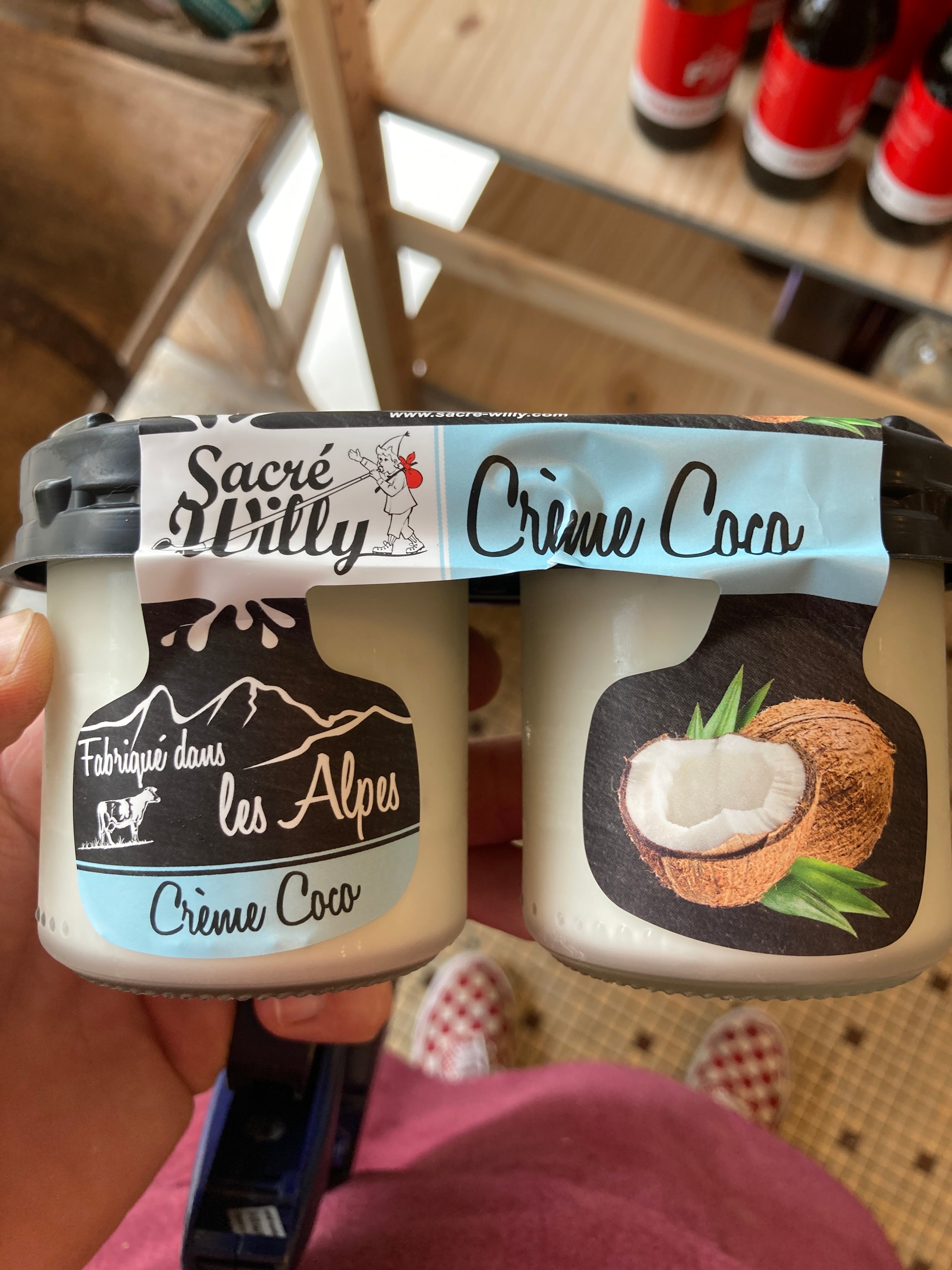 CREME COCO DUO 2x125G  - SACRÉ WILLY