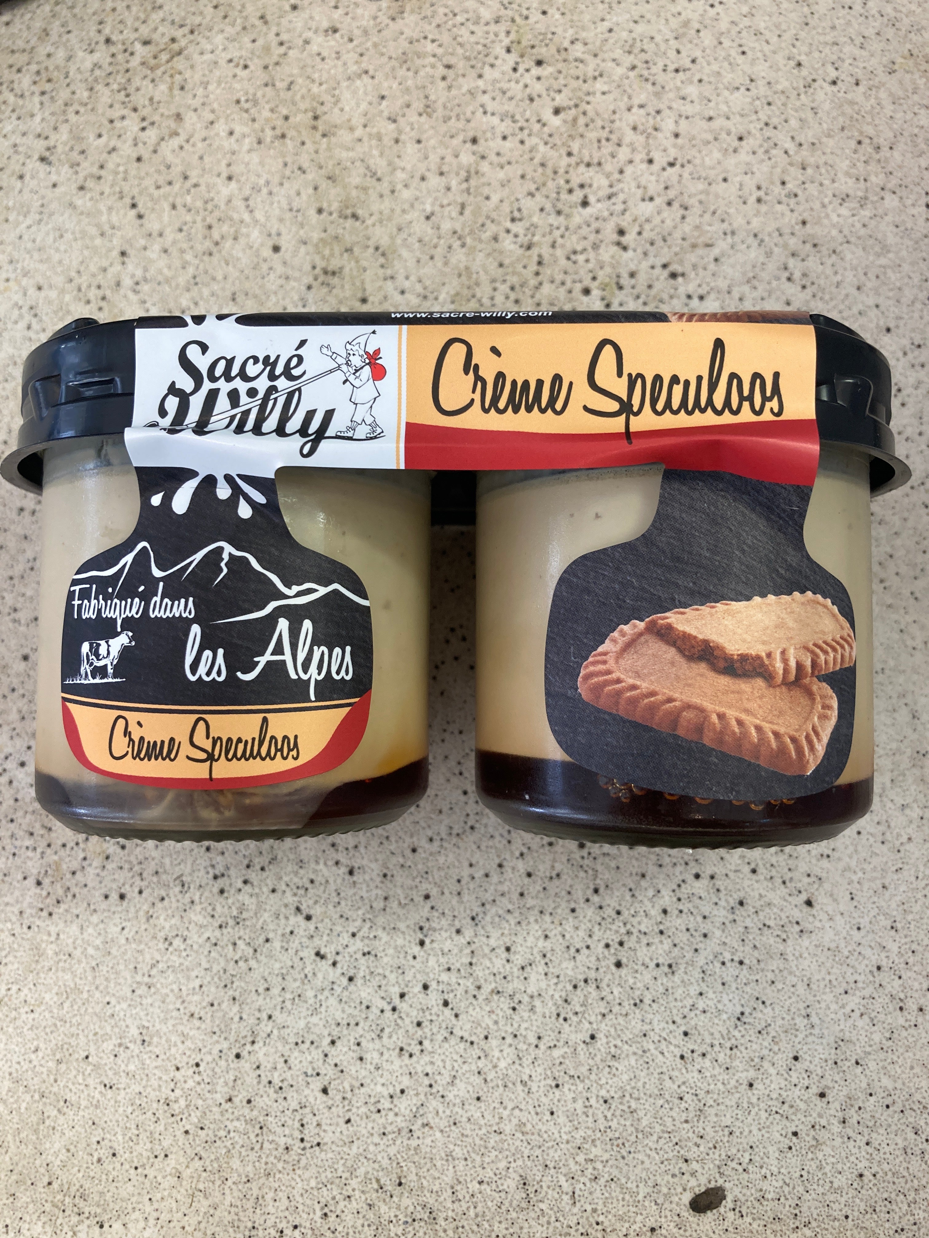 CRÈME SPECULOS DUO 2x125G - SACRÉ WILLY