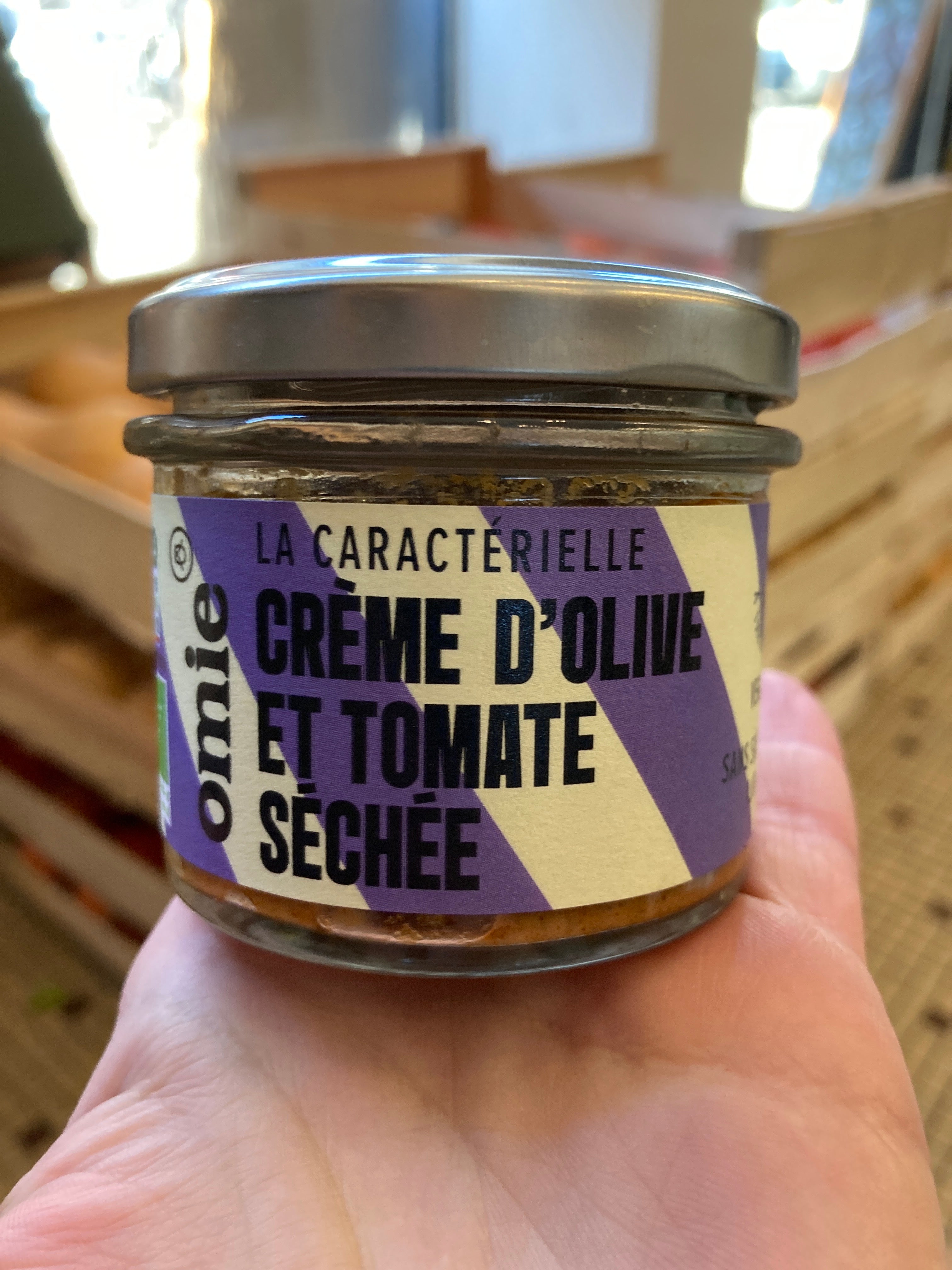 Creme d’olive et tomate séchée omie