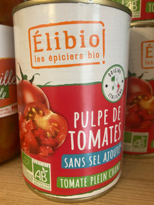 PULPE DE TOMATES 400G - ELIBIO