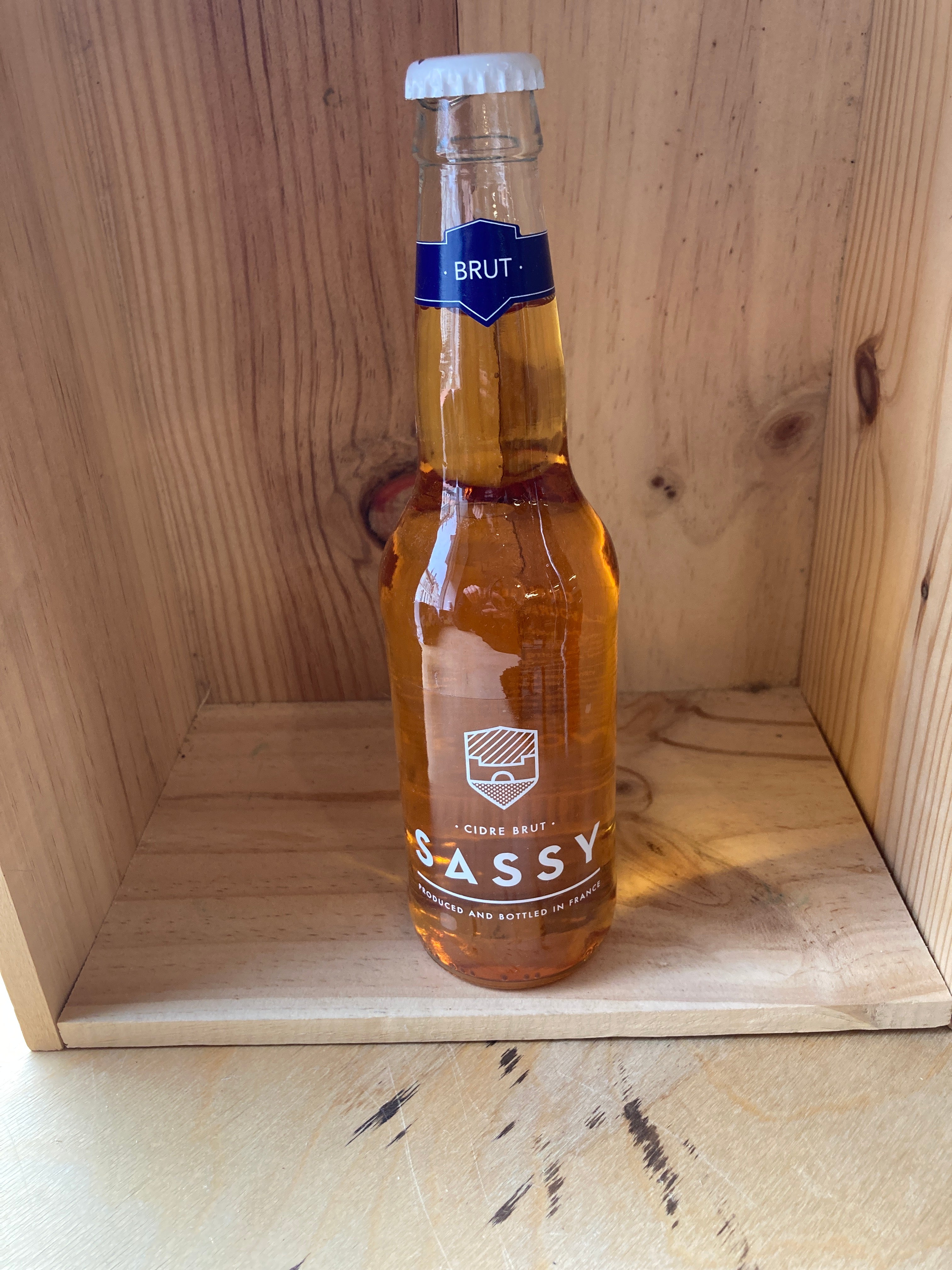 SASSY-CIDRE BRUT-33cl