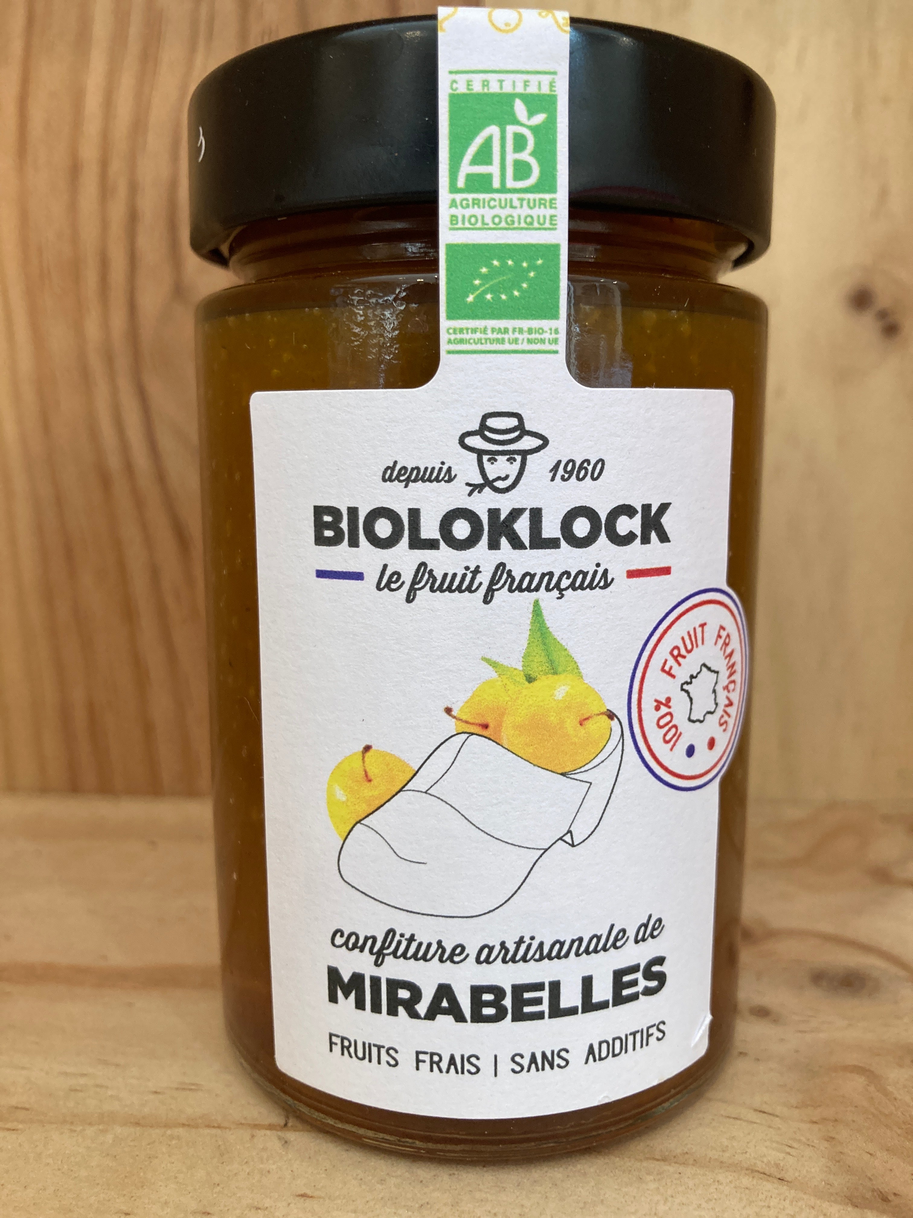 CONFITURE BIOLOKLOCK MIRABELLE 230G