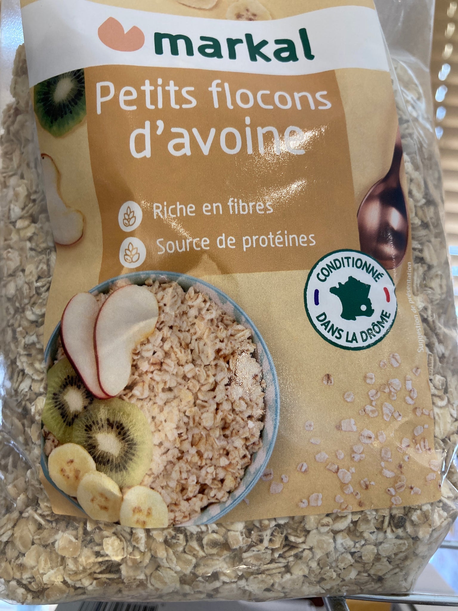 PETITS FLOCONS D’AVOINE - MARKAL - 500g