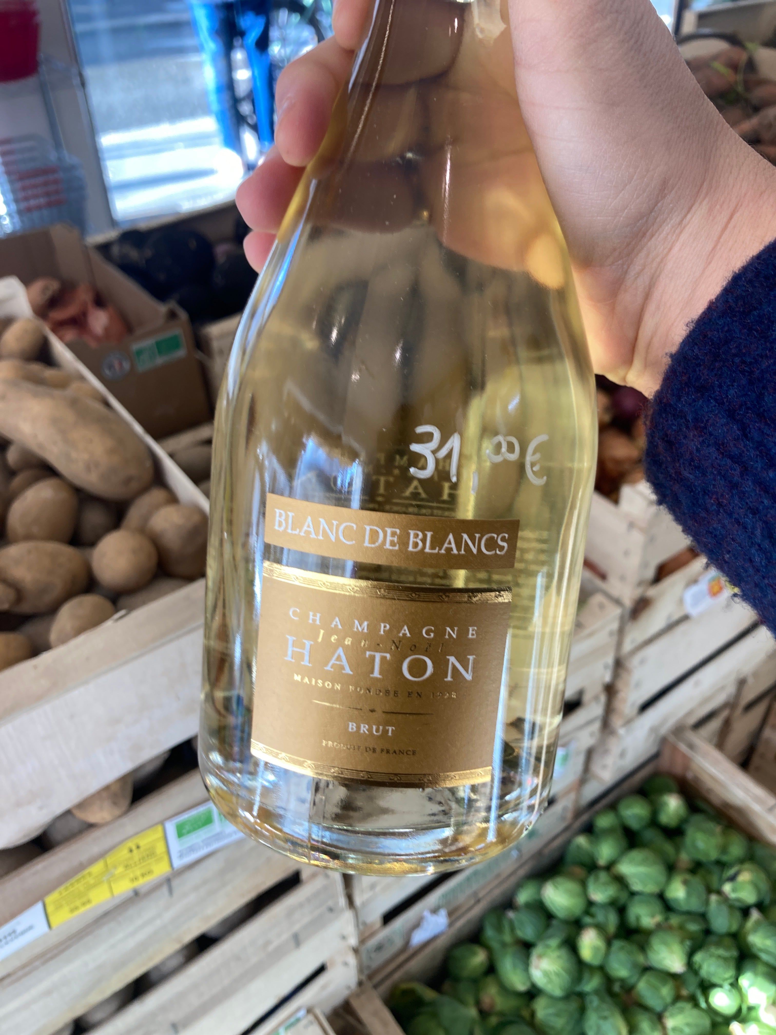 CHAMPAGNE HATON BLANC DE BLANC