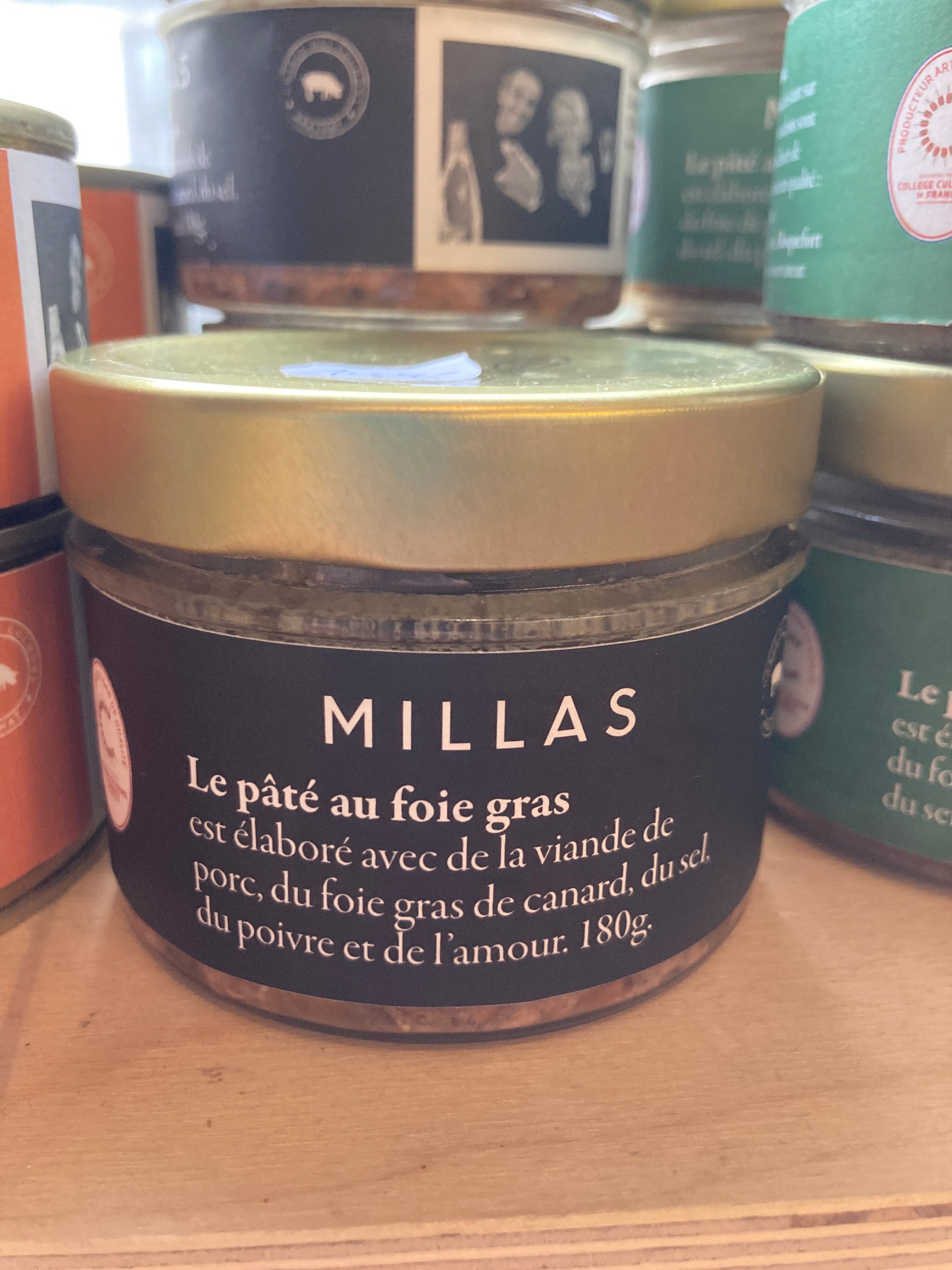 LE PÂTÉ AU FOIE GRAS