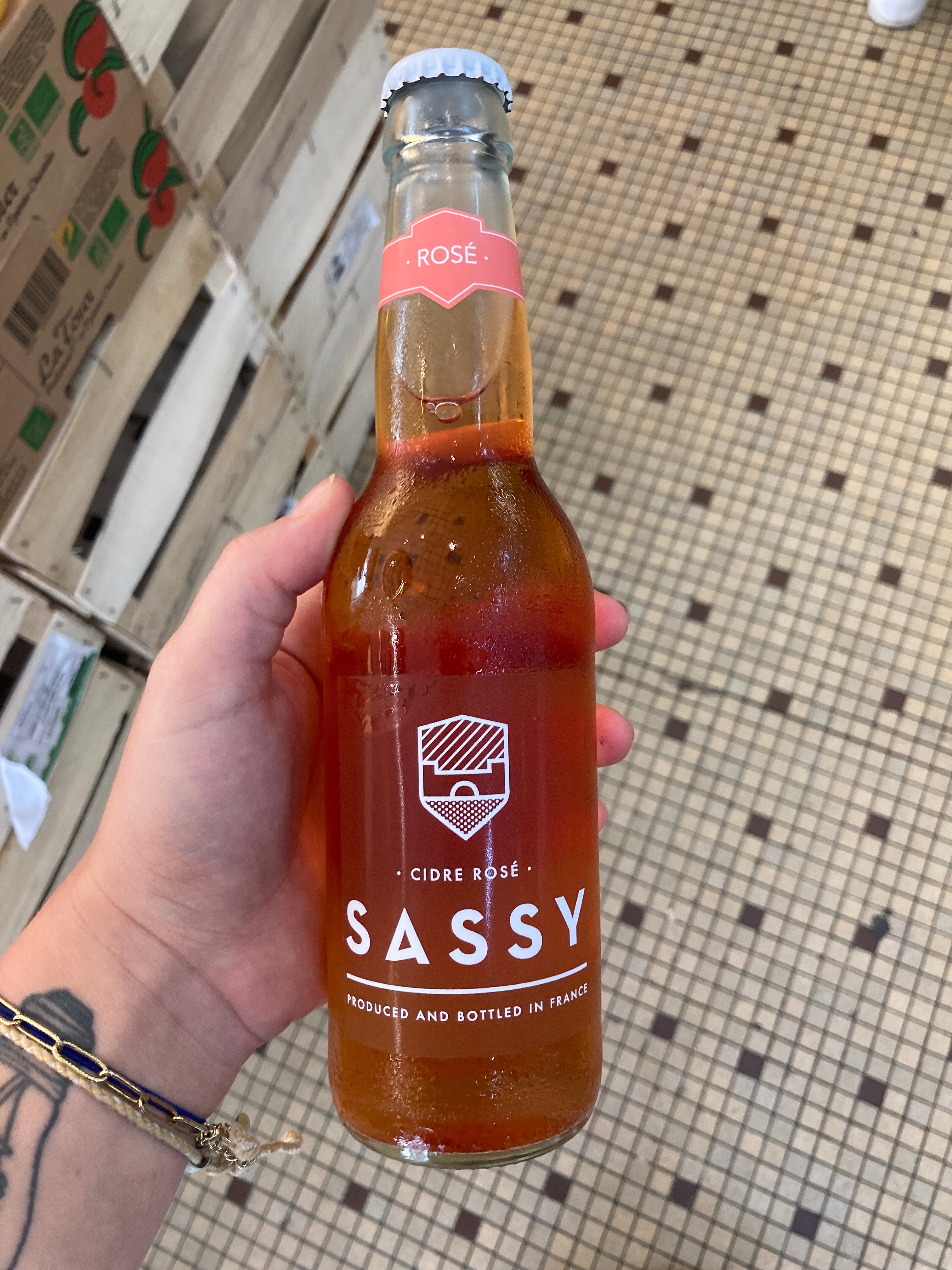 SASSY - CIDRE ROSE - 33cl