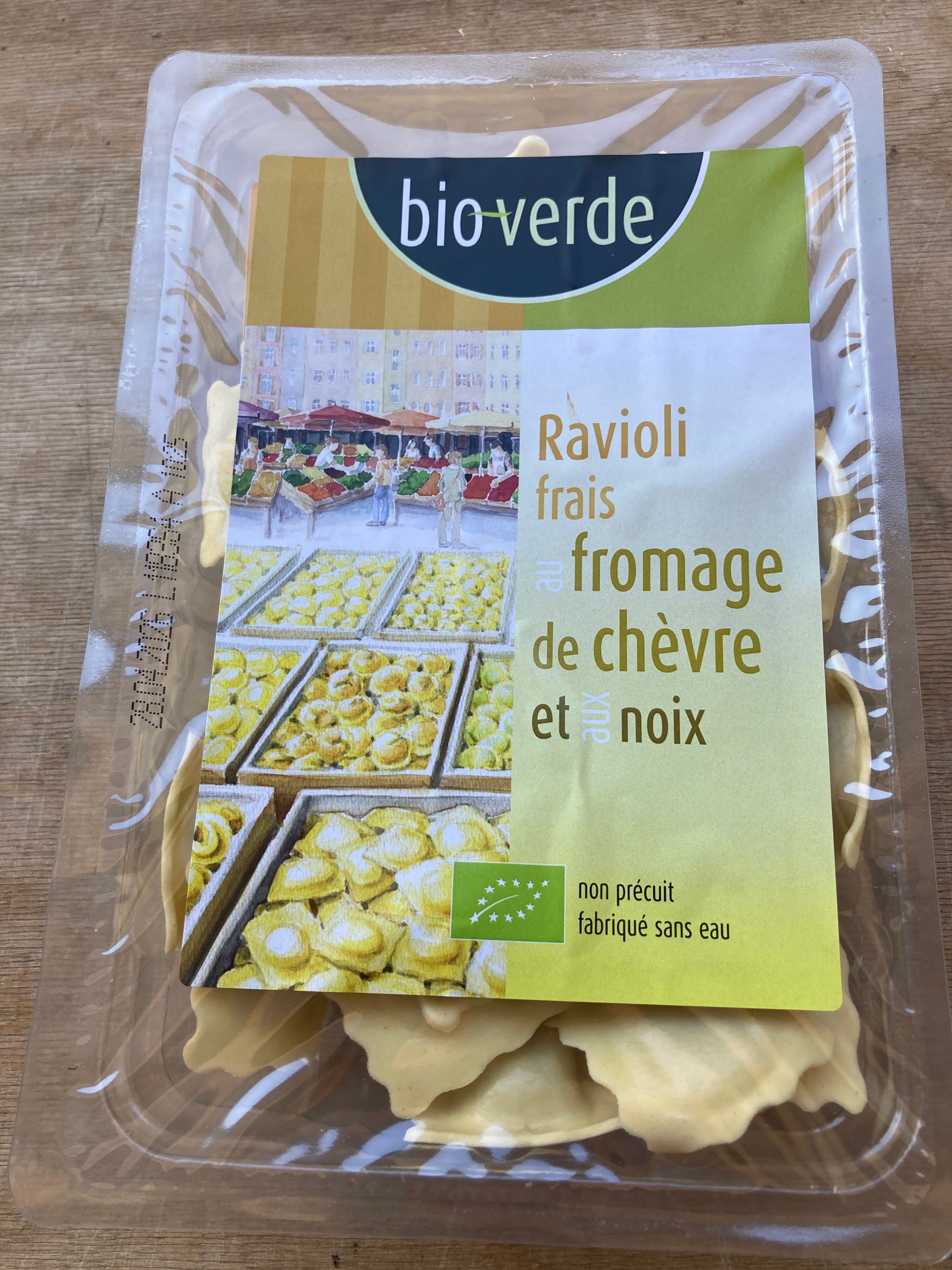RAVIOLIS FRAIS - fromage et noix - 200G