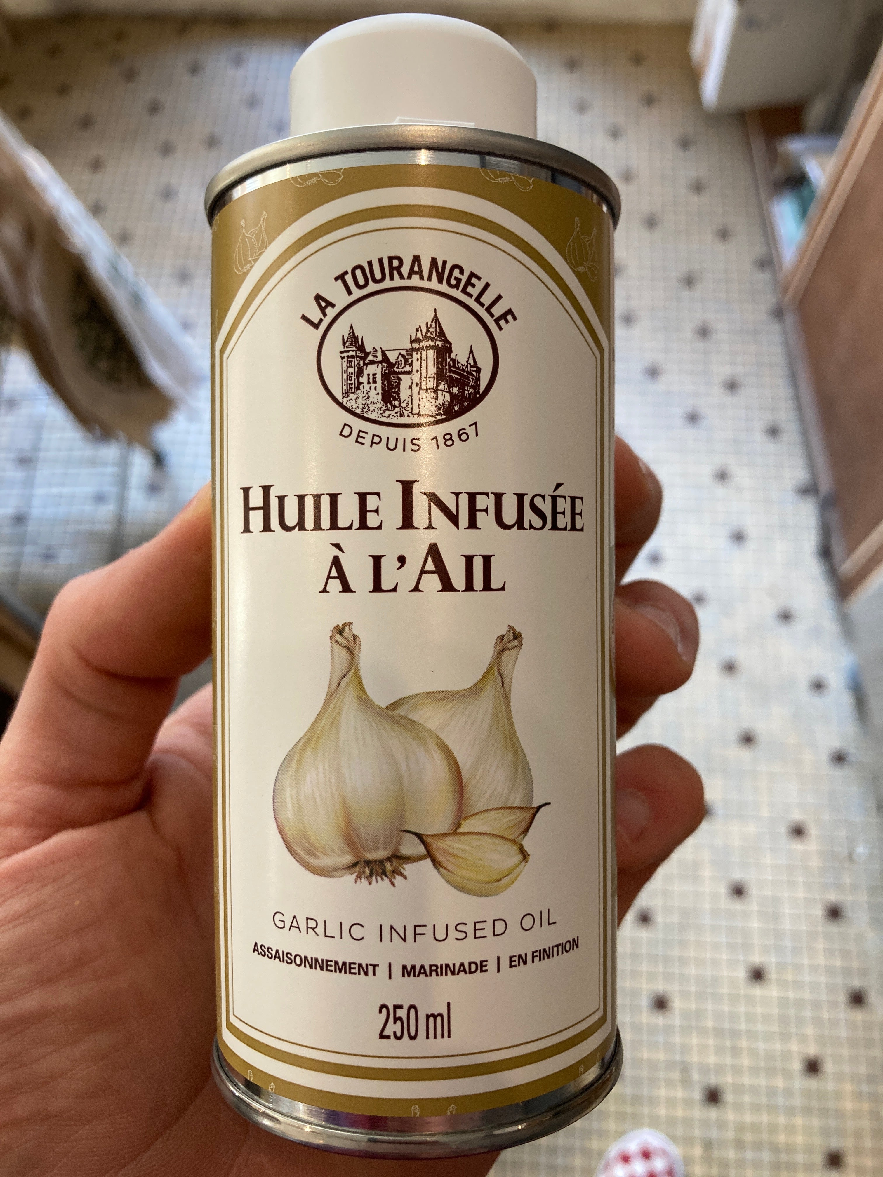 Huile a l’ail - La Tourangelle