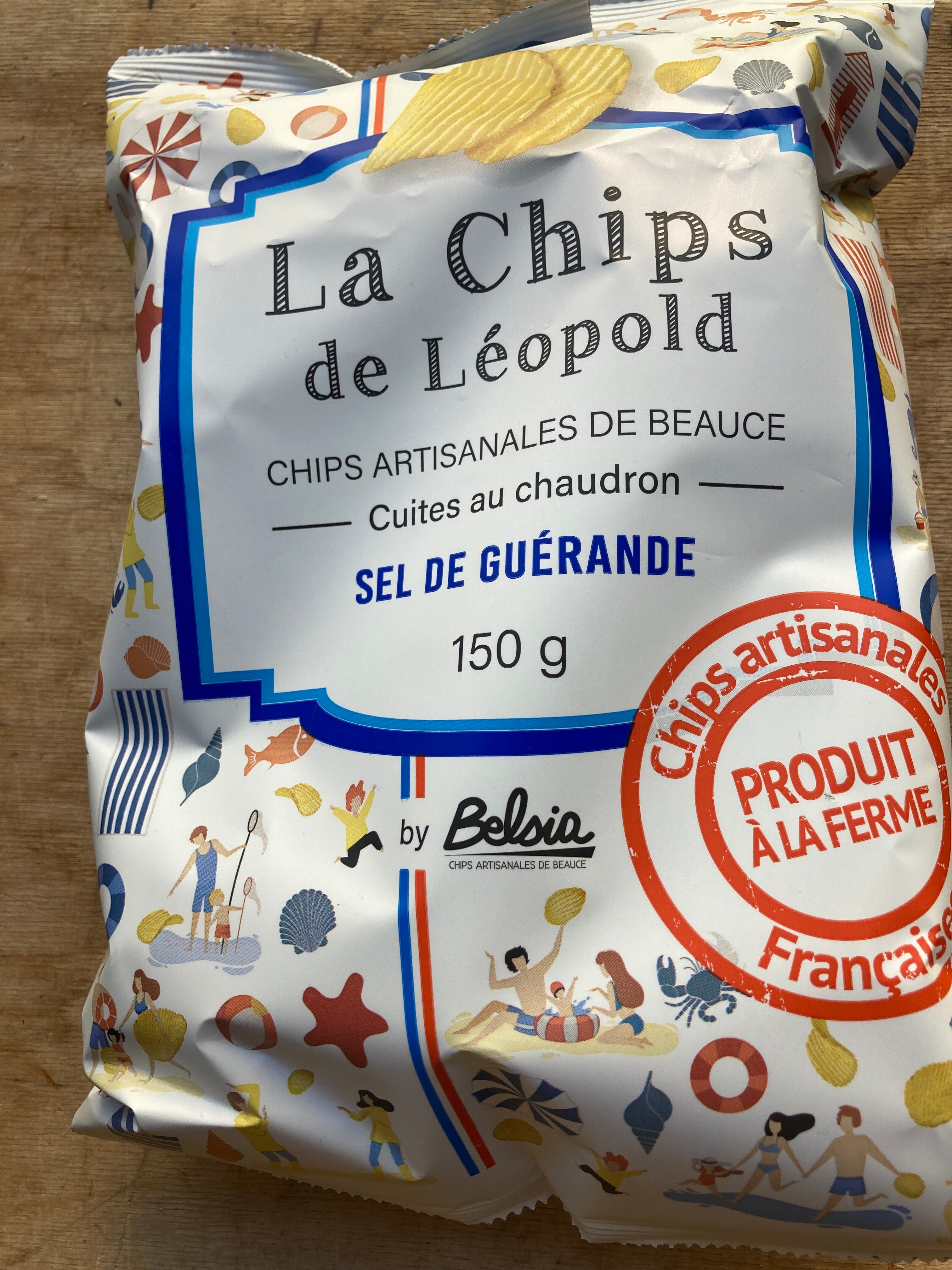 CHIPS BELSIA LEOPOLD - Sel de guerande Ondulées