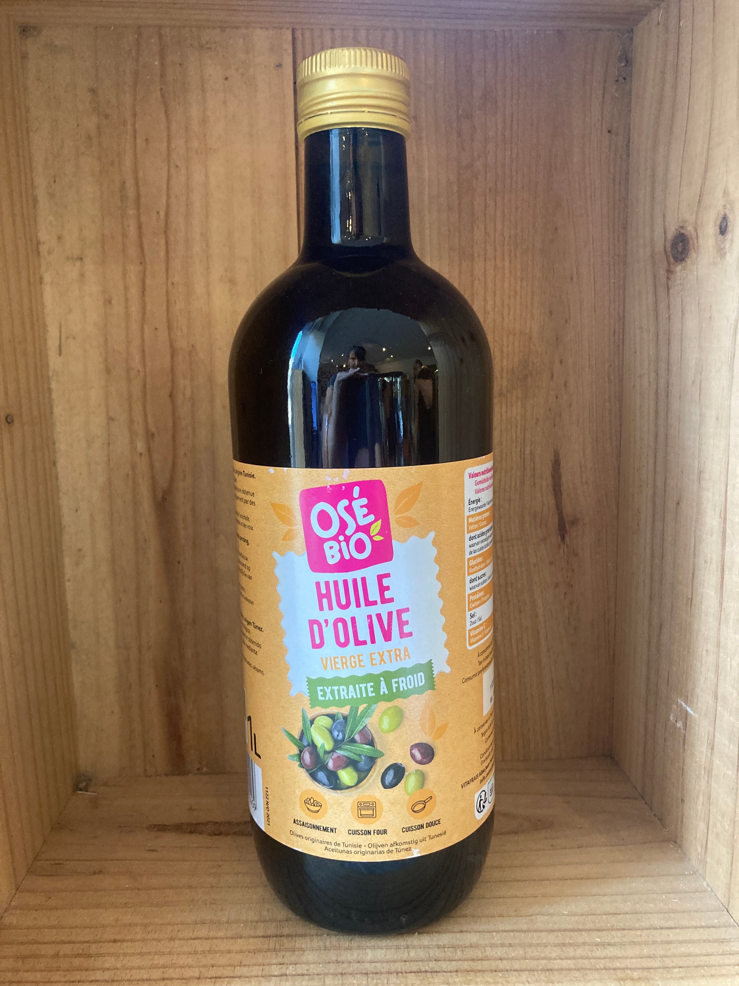 HUILE D’OLIVE VIERGE EXTRA - OSE BIO - 1L