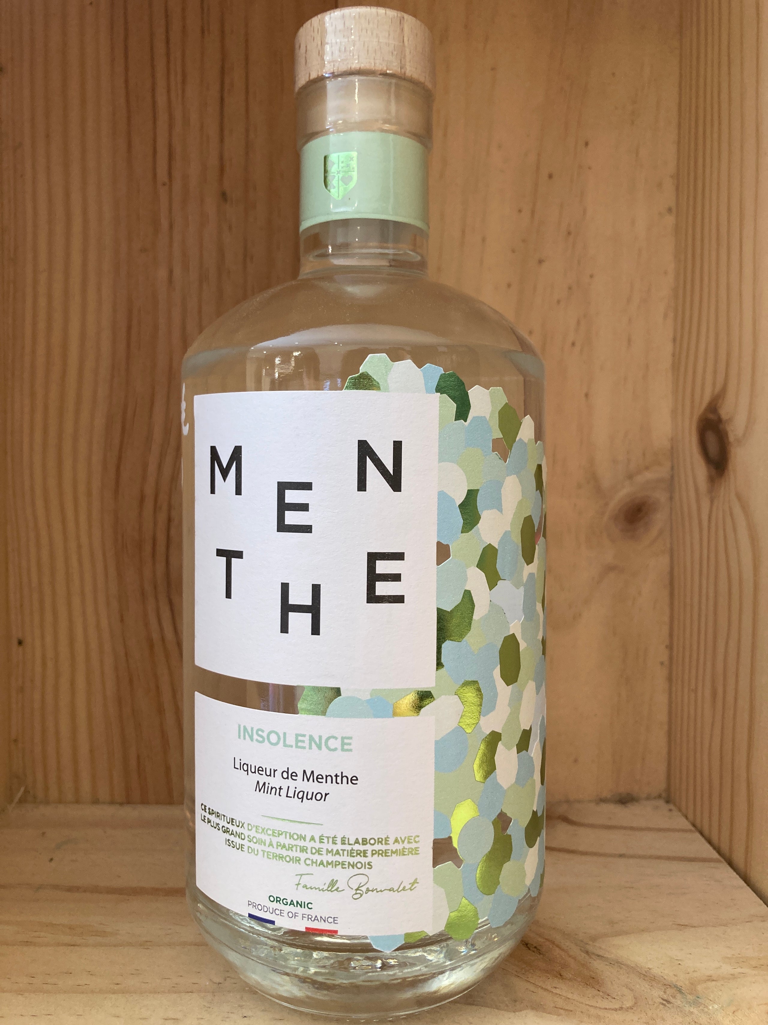 INSOLENCE - LIQUEUR DE MENTHE - Bonvalet