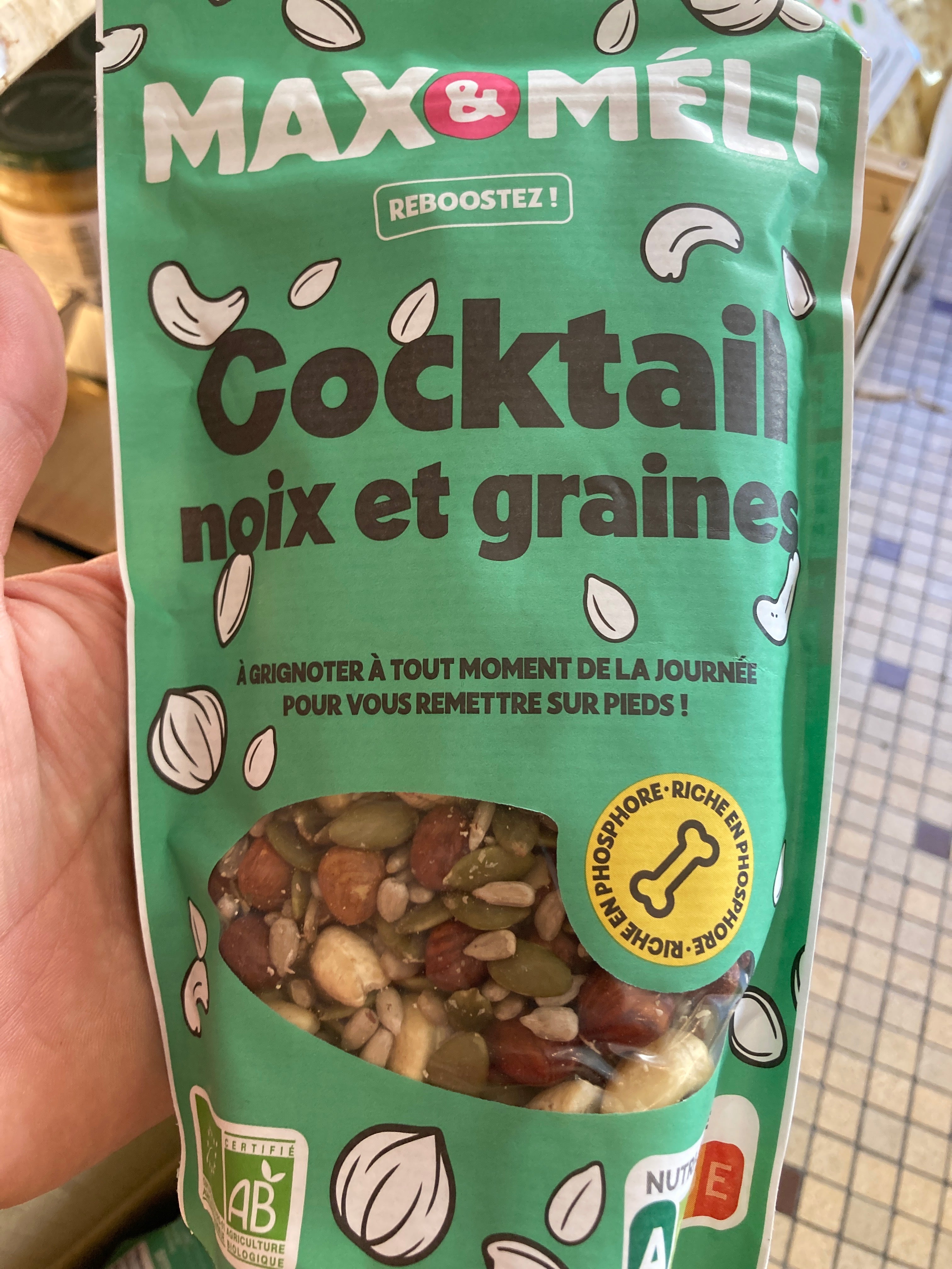 Cocktail de Graines 250g - max et meli