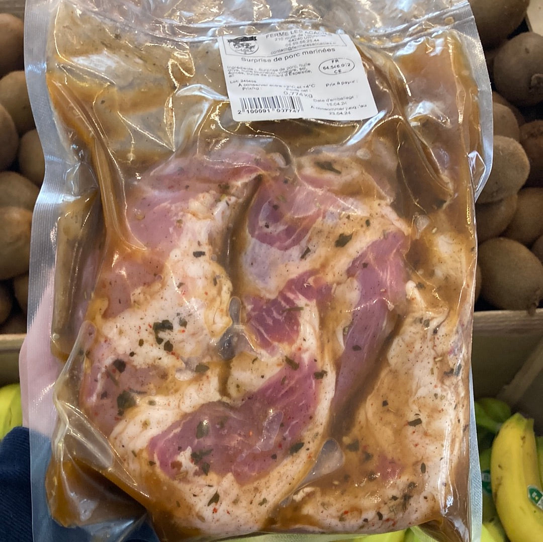 Surprise de porc marinées- FERME DES ACACIAS