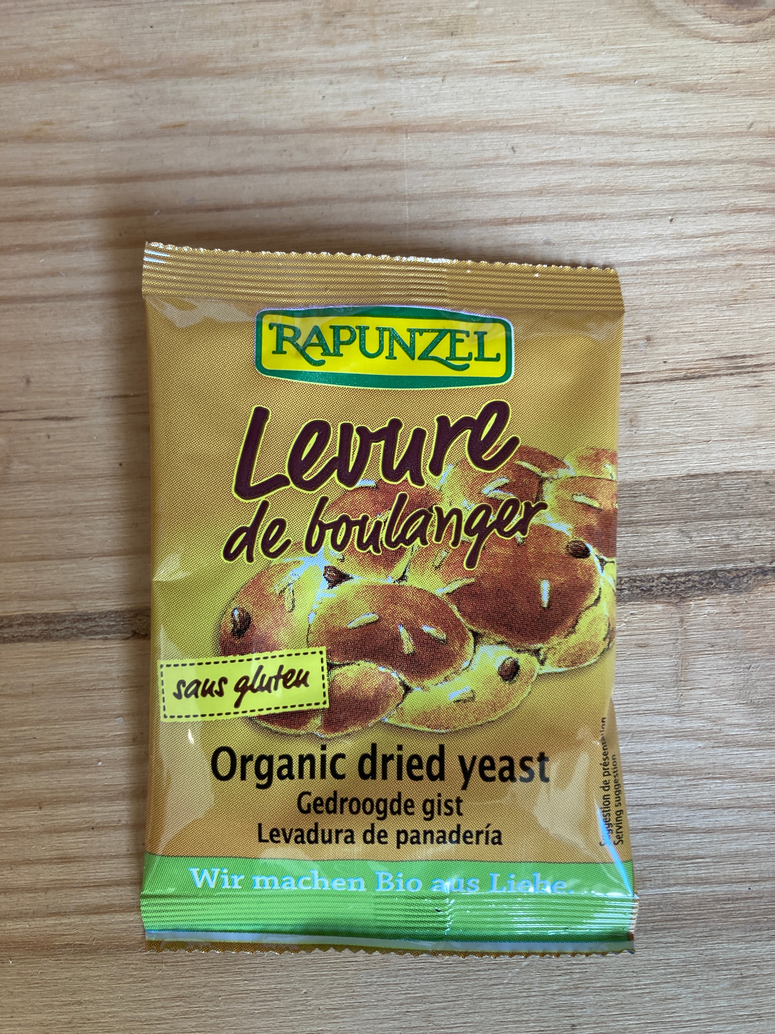 LEVURE DE BOULANGER - RAPUNZEL