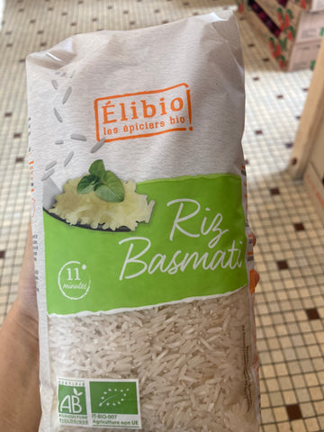 RIZ BASMATI 1KG - ELIBIO