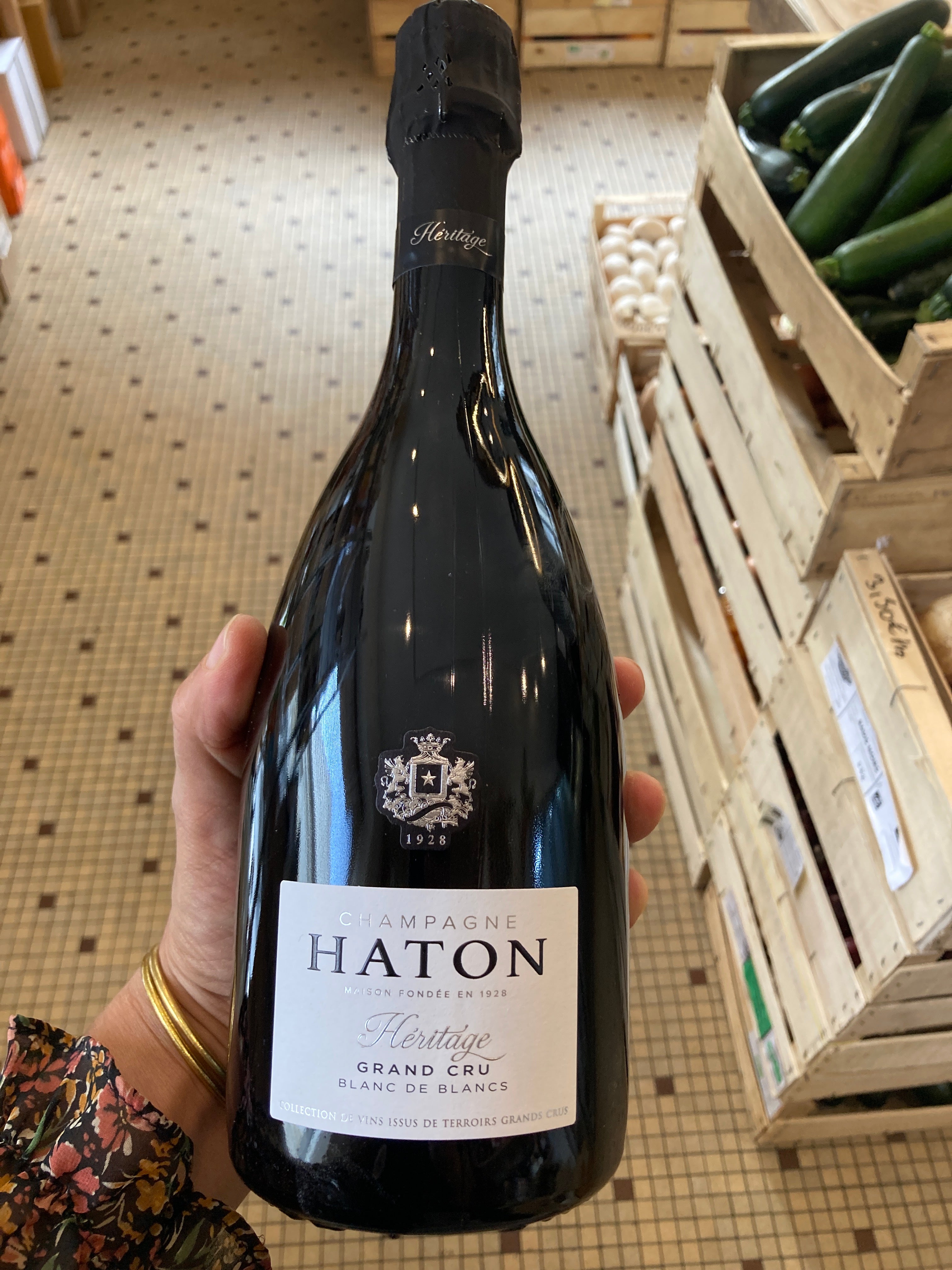 CHAMPAGNE HATON GRAND CRU BOANC DE BLANC