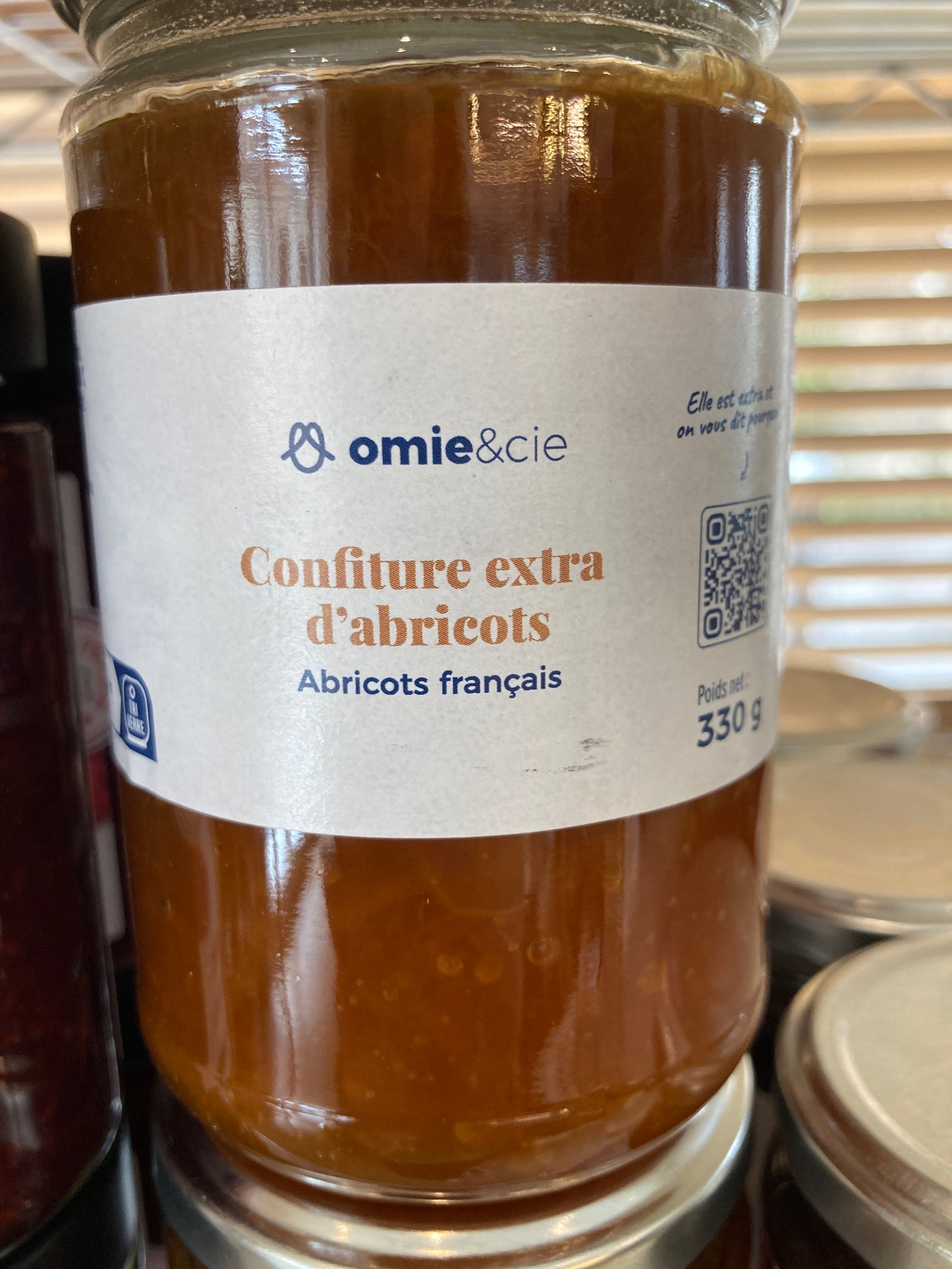 CONFITURE OMIE ABRICOTS - 330g