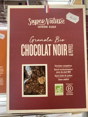 GRANOLA CHOCOLAT NOIR & PEPITES