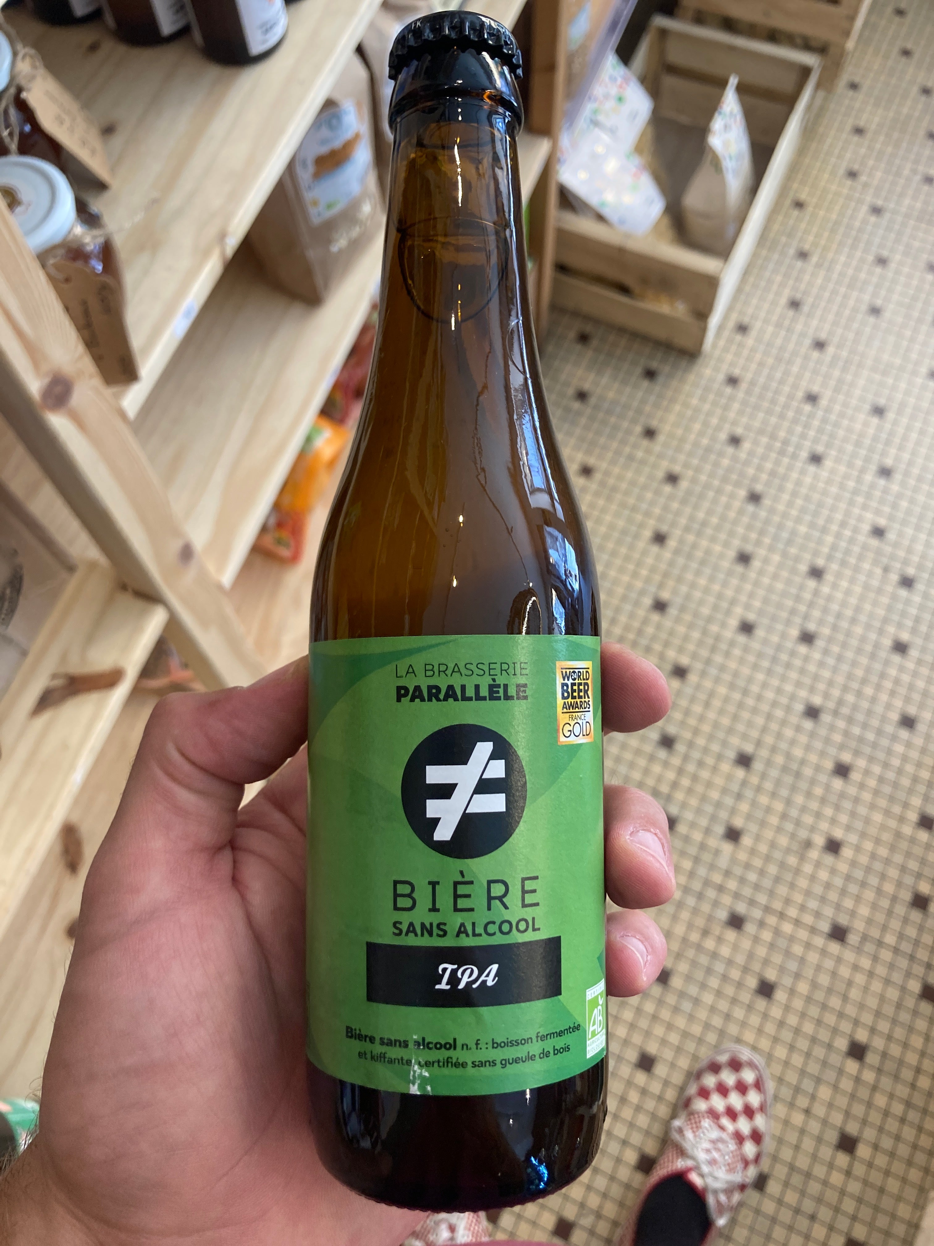 BIÈRE IPA SANS ALCOOL 33cl - LA BRASSERIE PARALLÈLE