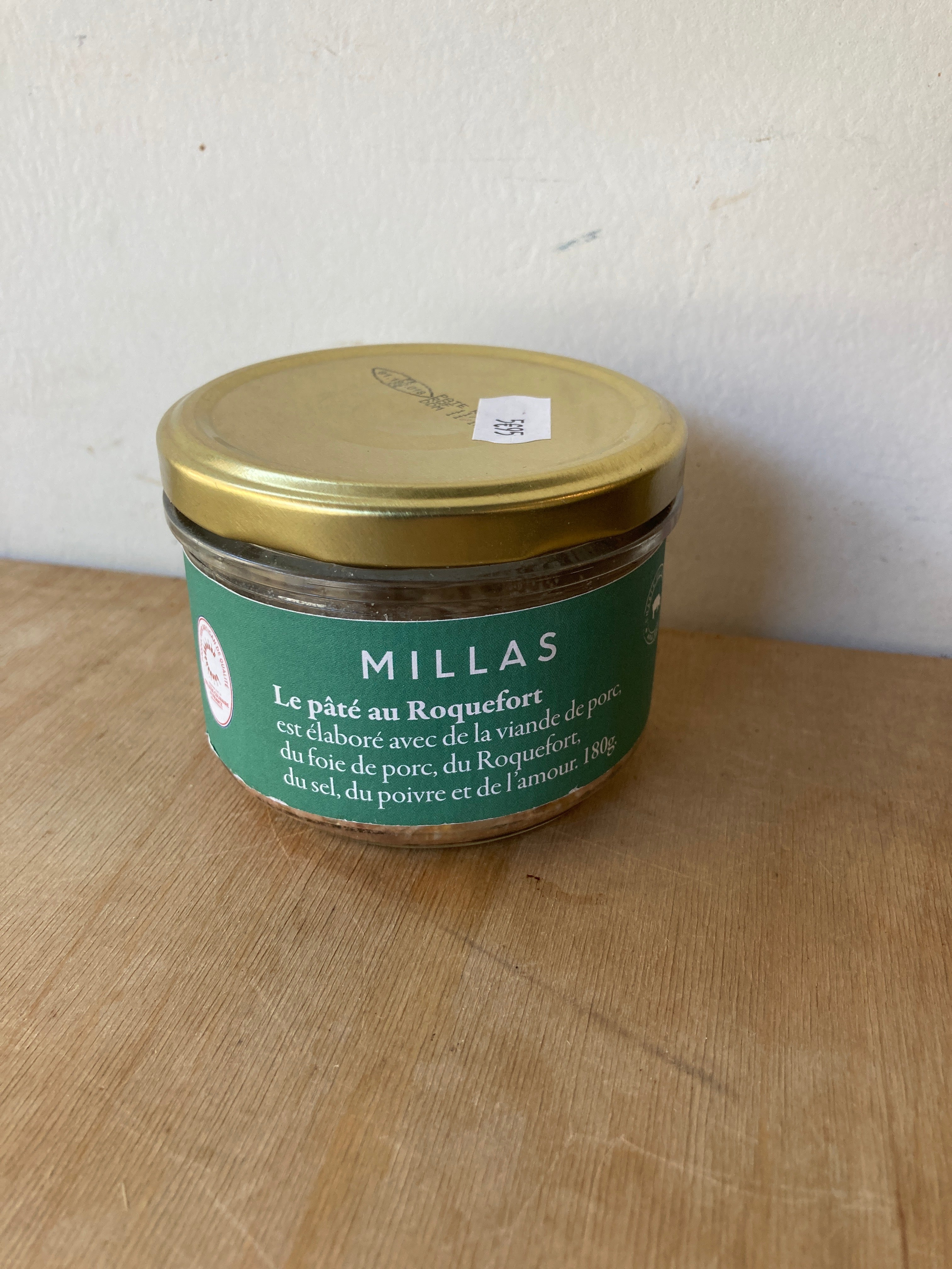MILLAS - Pâté au Roquefort
