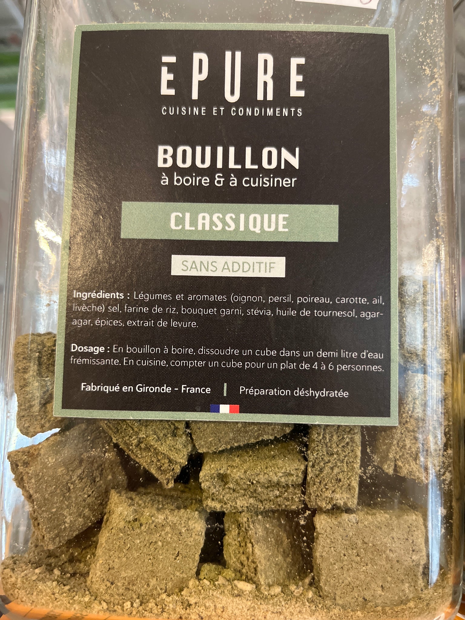 ÉPURE - BOUILLON CUBES LÉGUMES