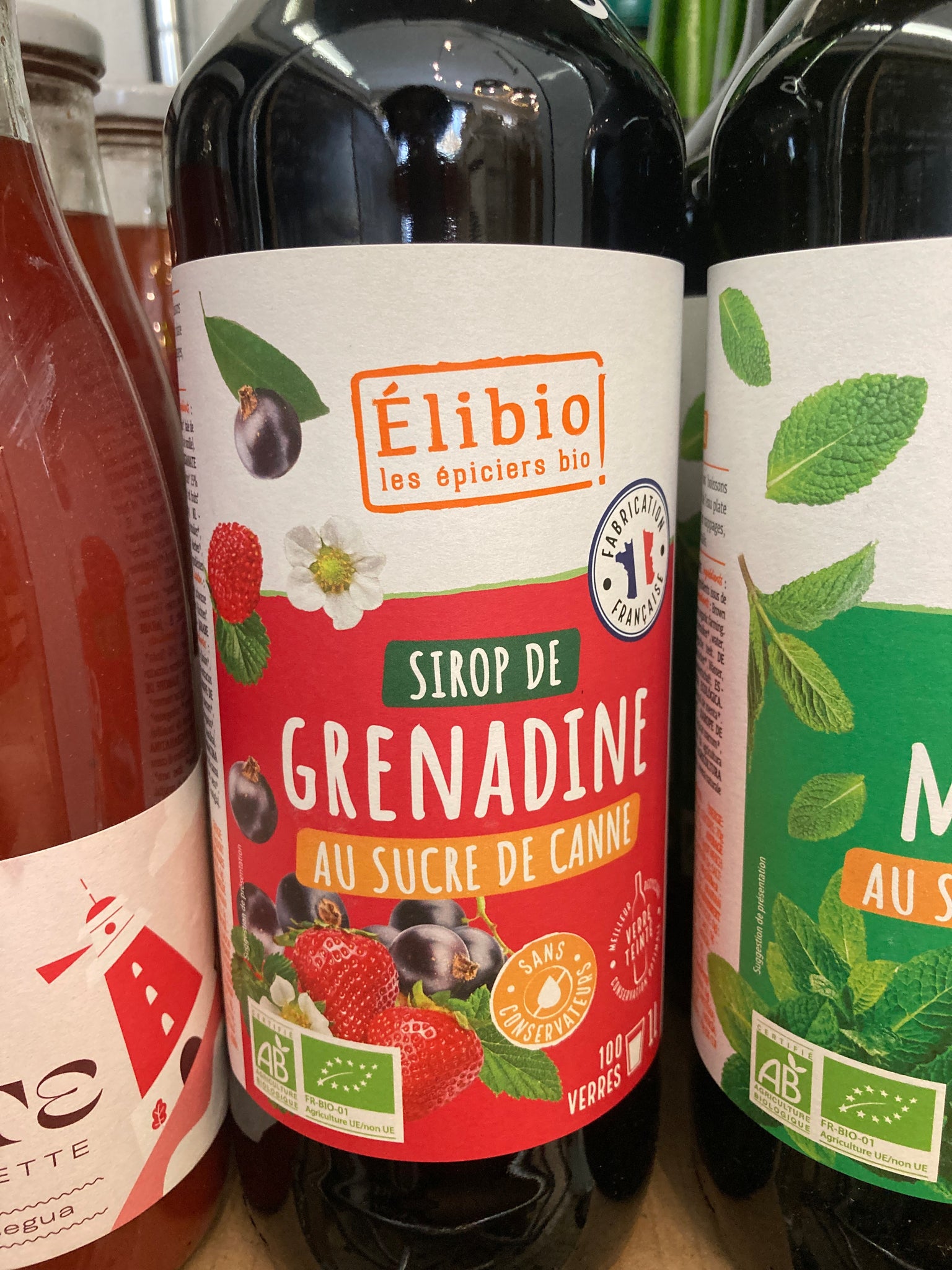 SIROP GRENADINE 1L - ELIBIO