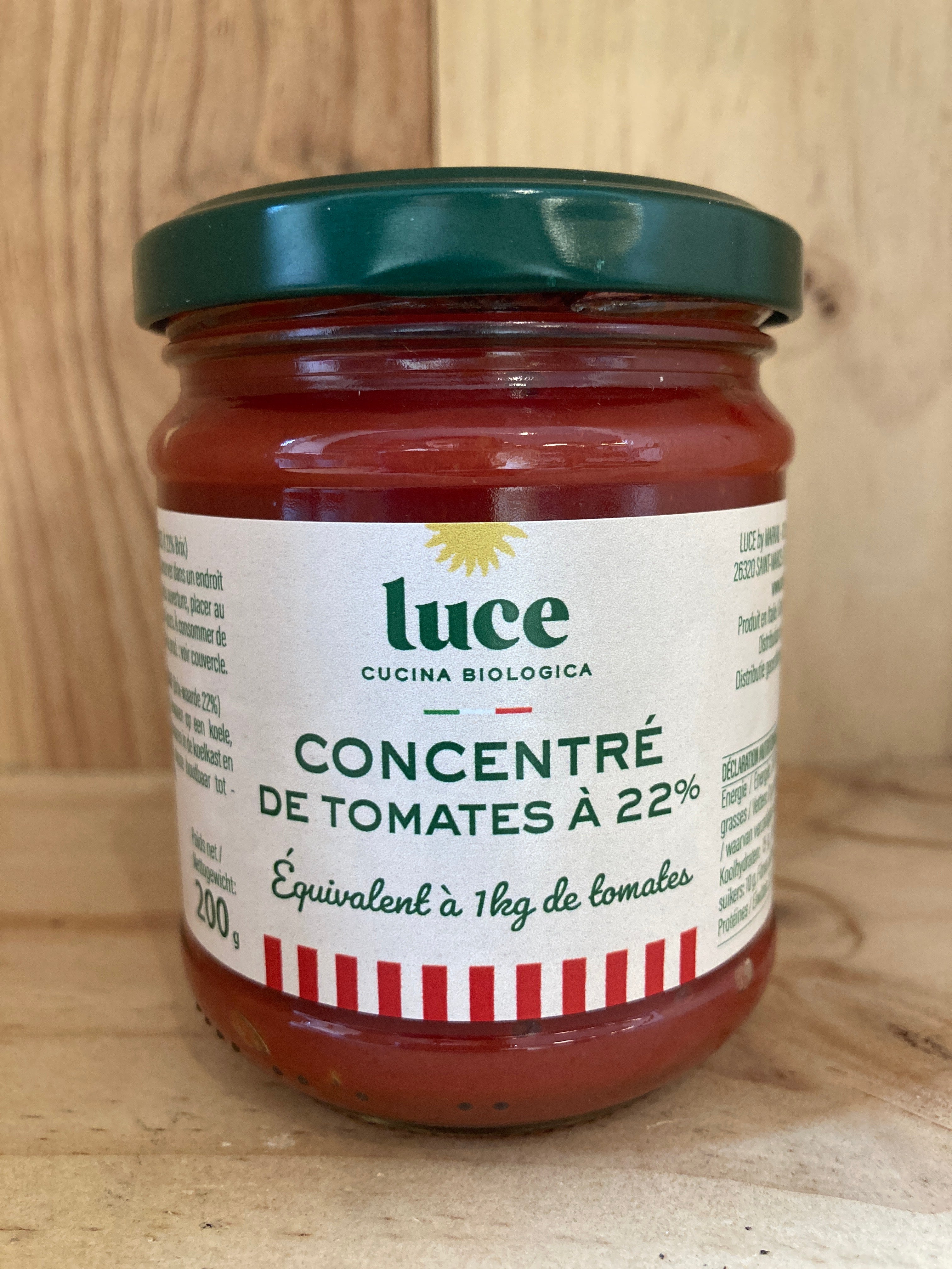 LUCE - CONCENTRE DE TOMATE 200g