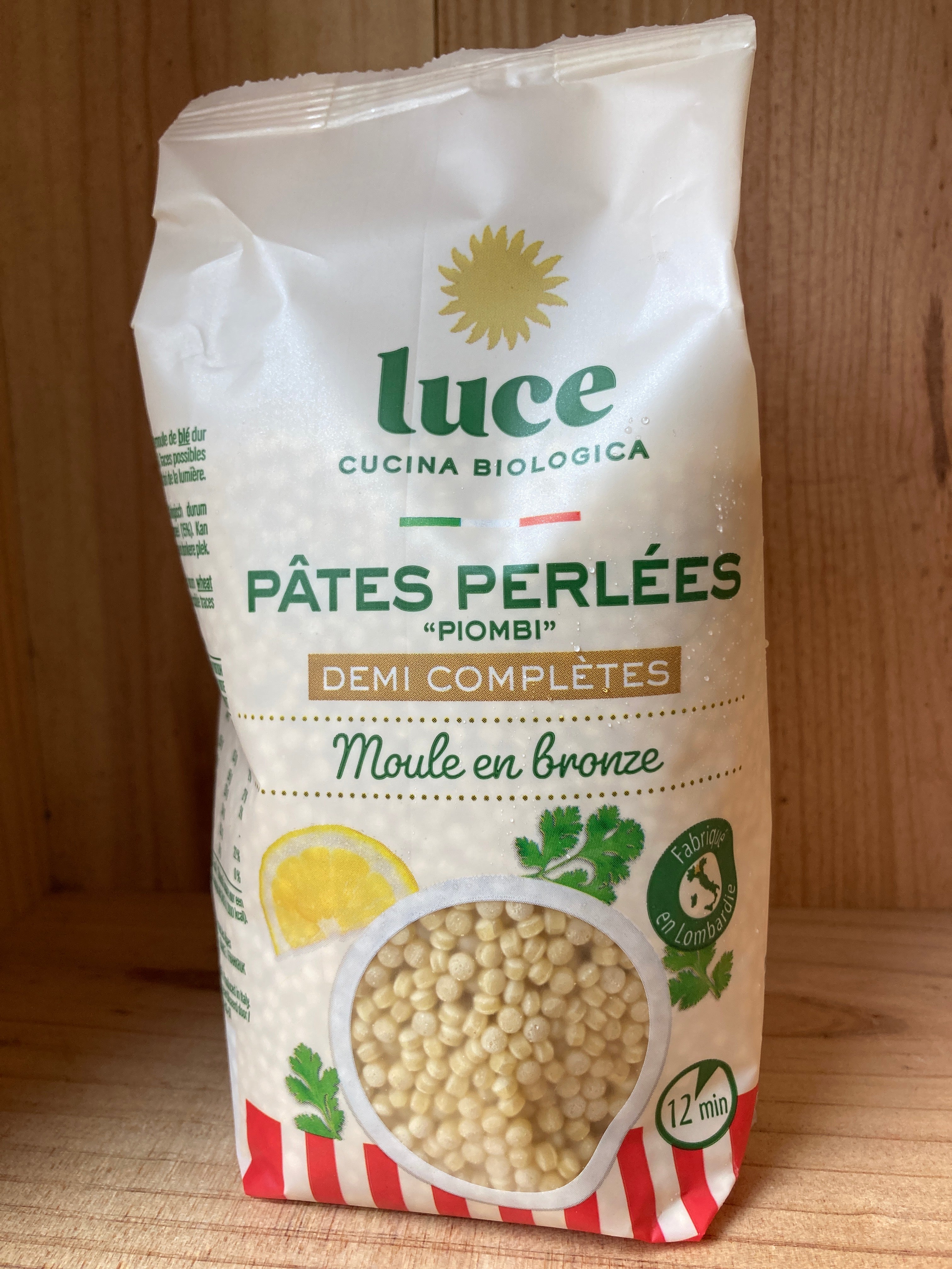 PÂTES PERLÉES demi complètes - LUCE