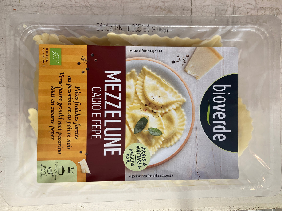 RAVIOLIS FRAIS - MEZZELUNE CACIO PEPE
