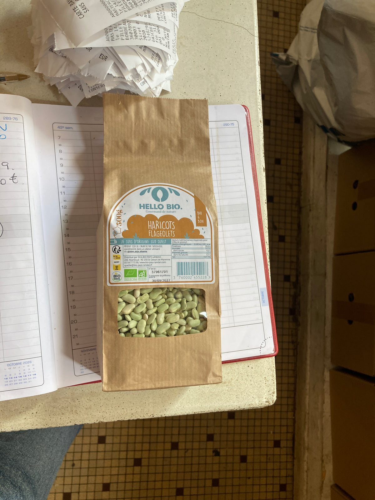 Haricots flageolet - hello bio