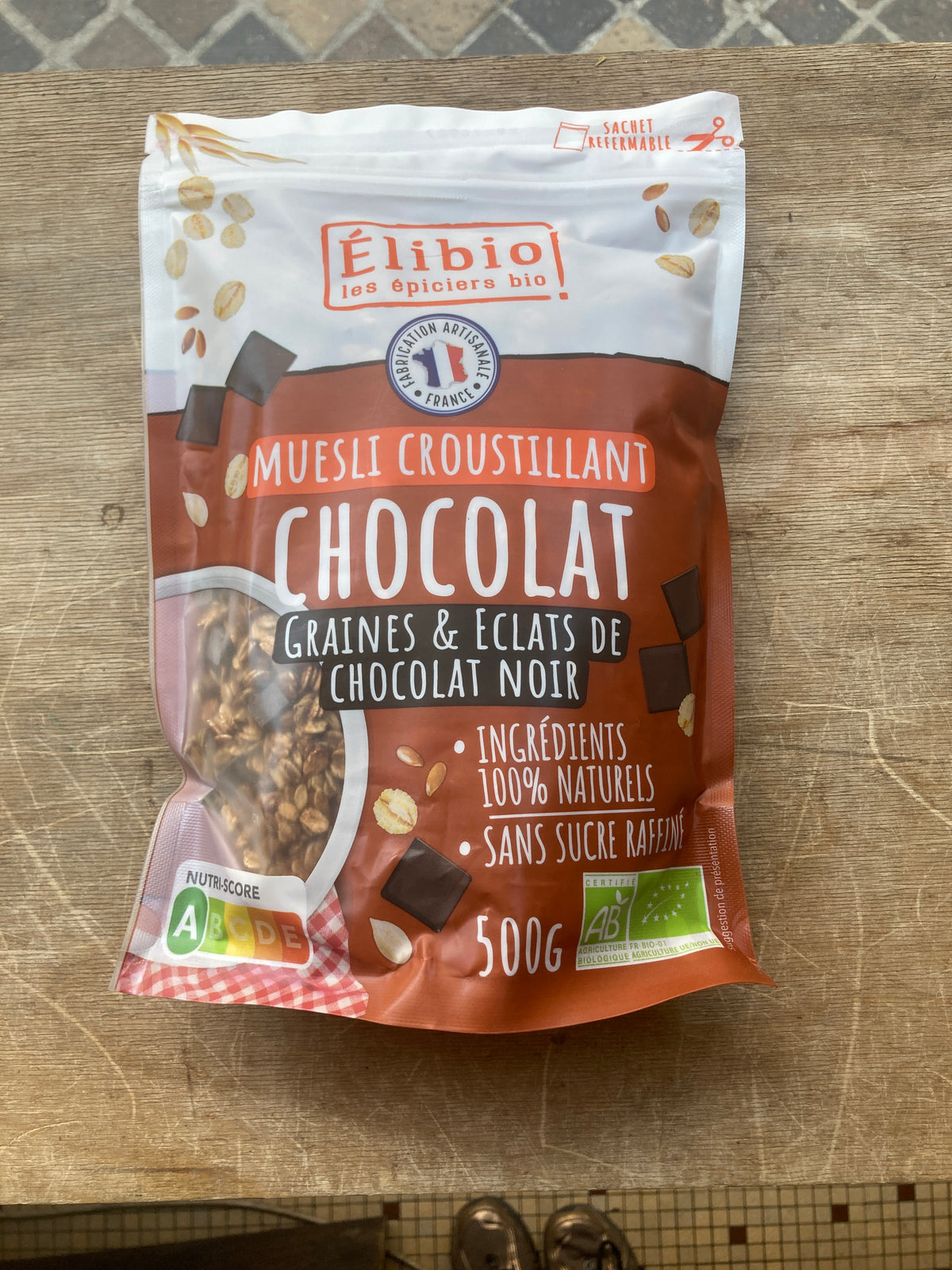 MUESLI croustillant CHOCOLAT ELIBIO
