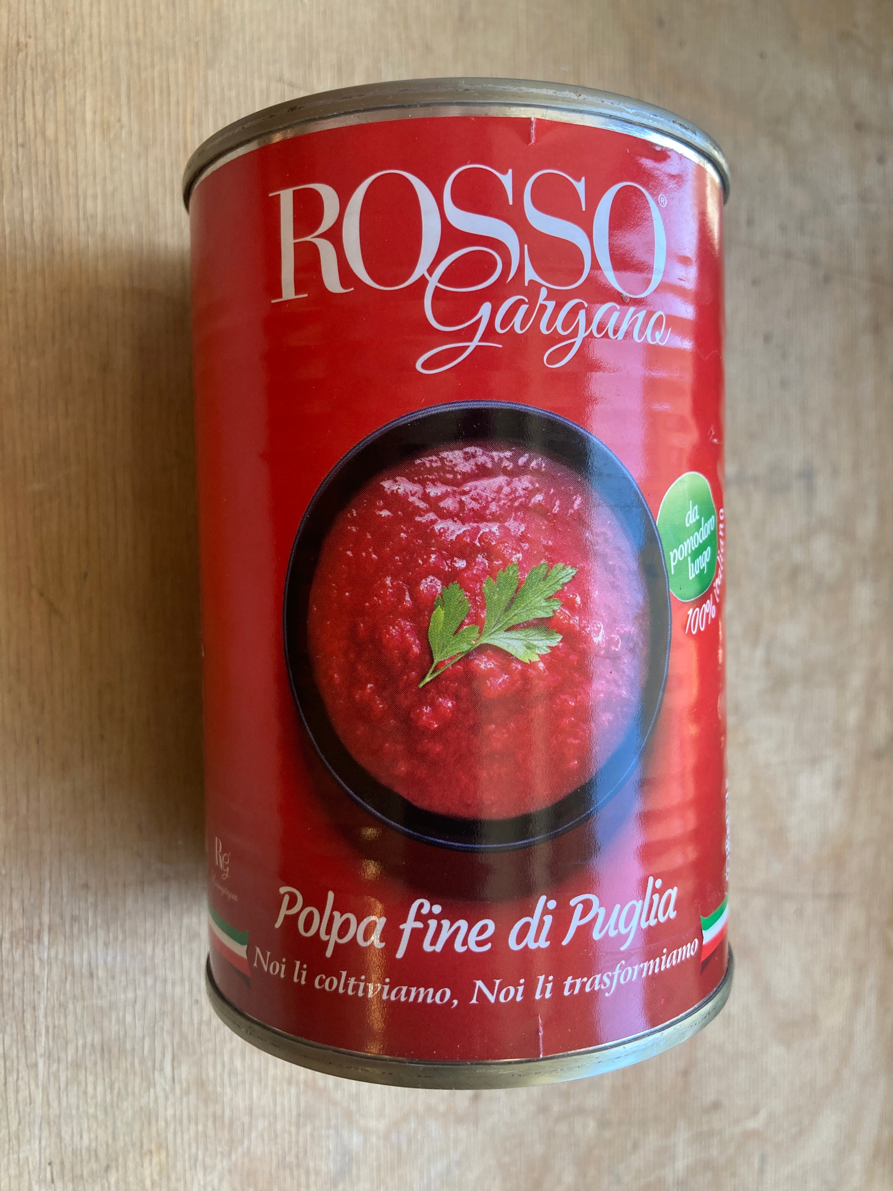ROSSO GARGANO - PULPE FINE - 400g (Copie)