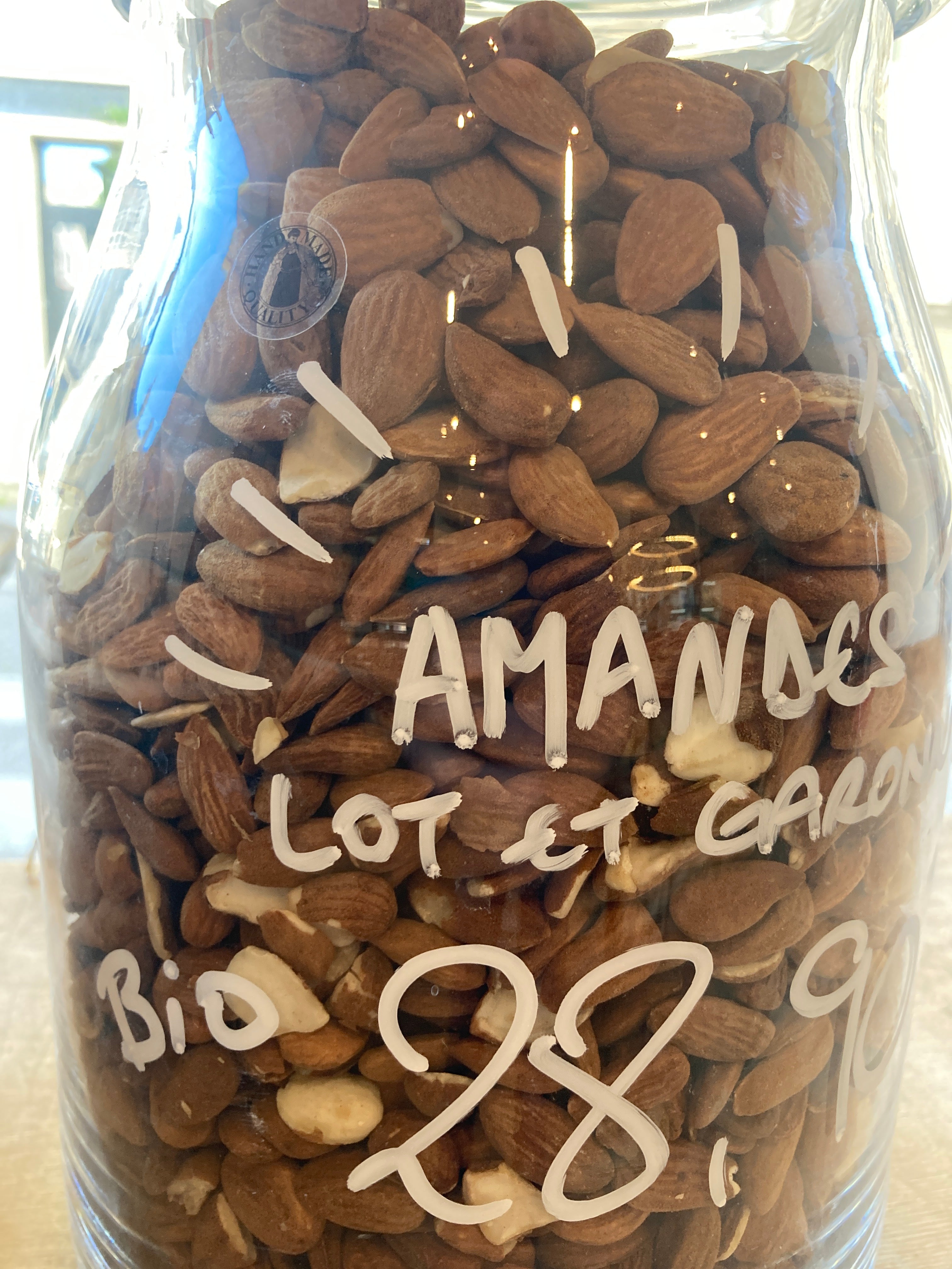 Amandes décortiquées - vrac