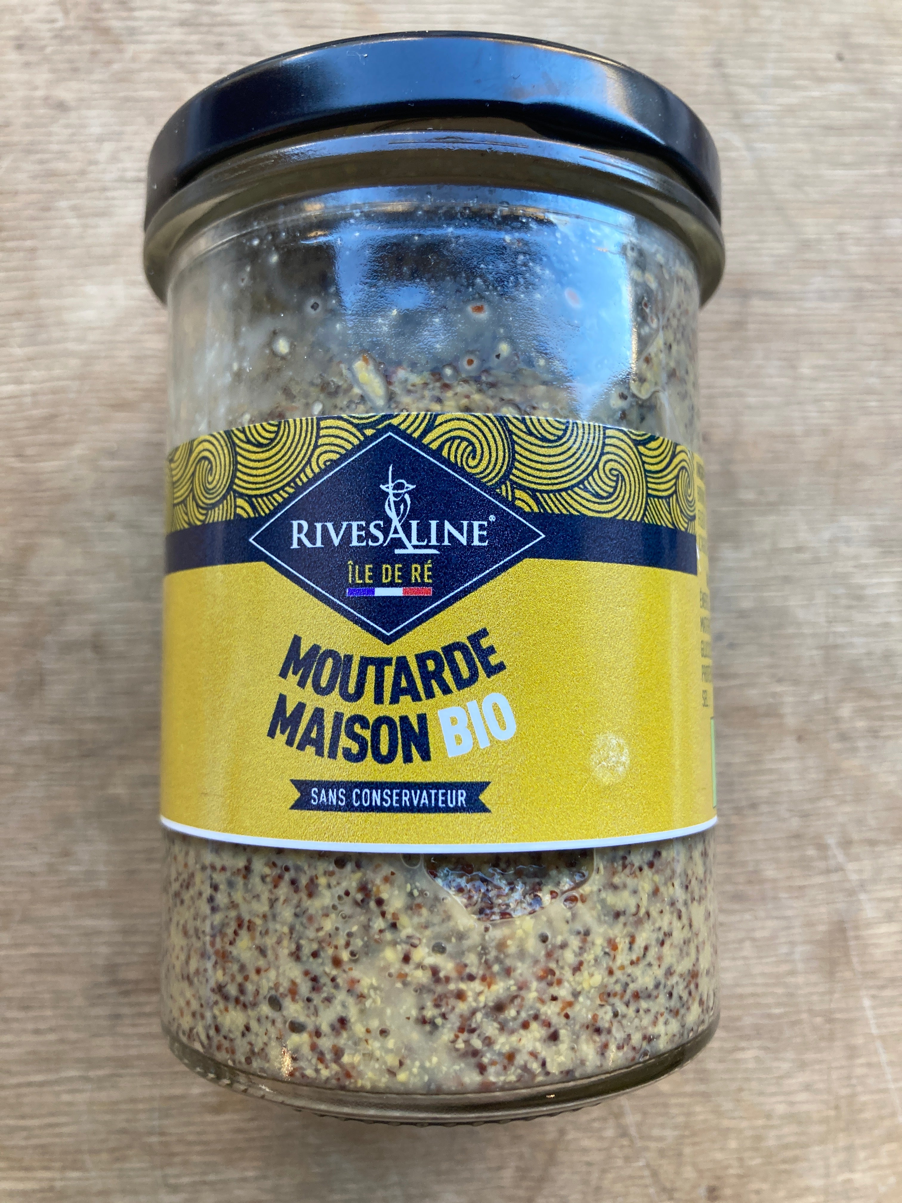 MOUTARDE MAISON BIO RIVESALINE - 200gr