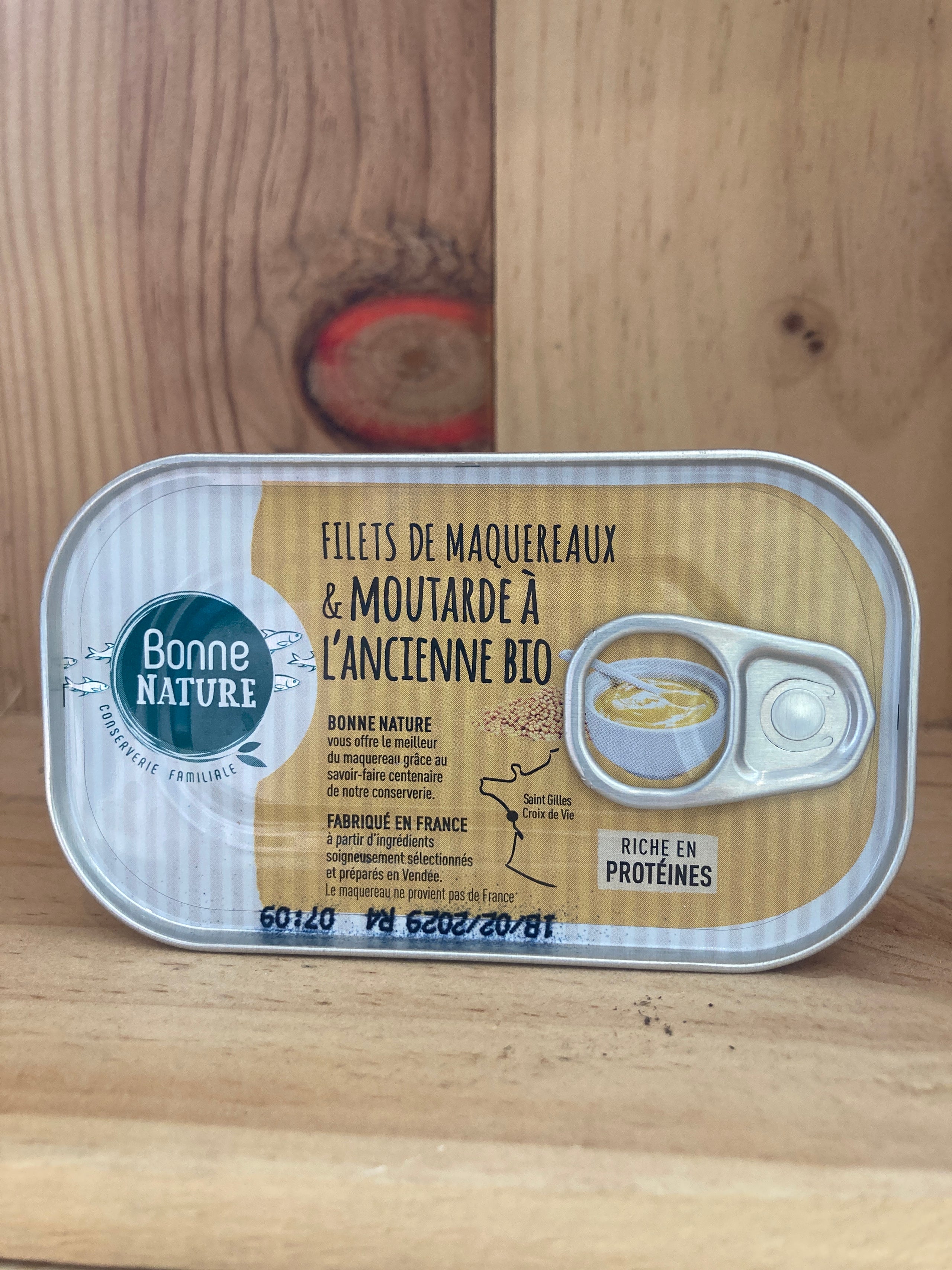 Filet de Maquereaux moutarde à l’ancienne