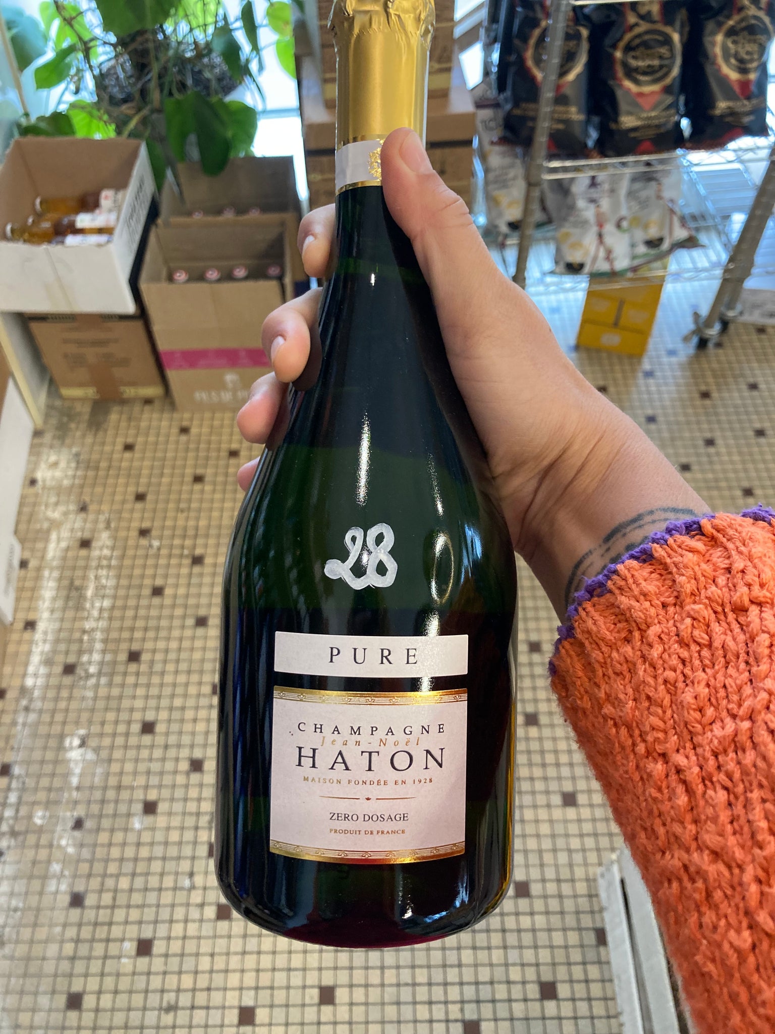 CHAMPAGNE HATON PURE