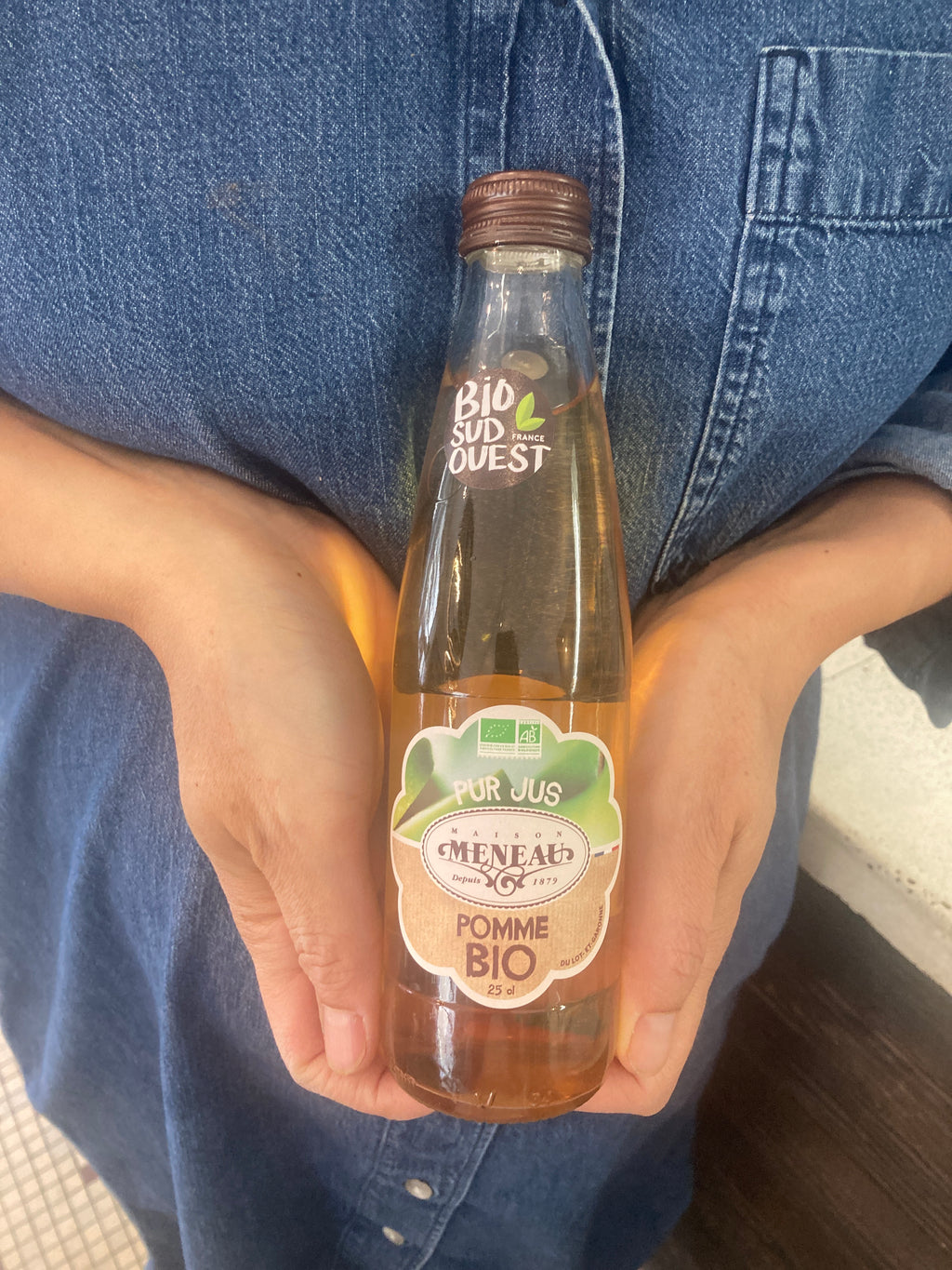 MENEAU JUS DE POMME 25CL