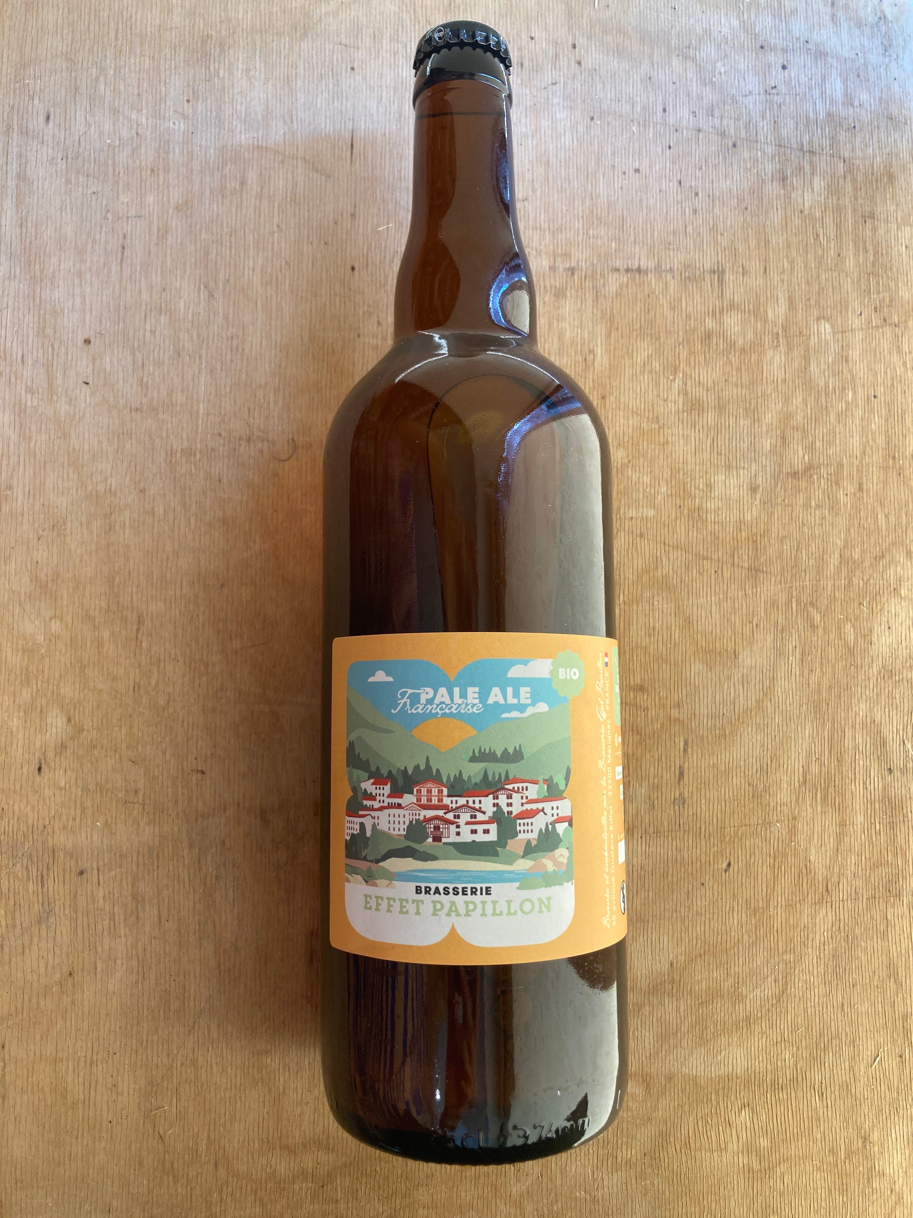 PALE ALE FRANÇAISE - L’Effet Papillon - 75CL