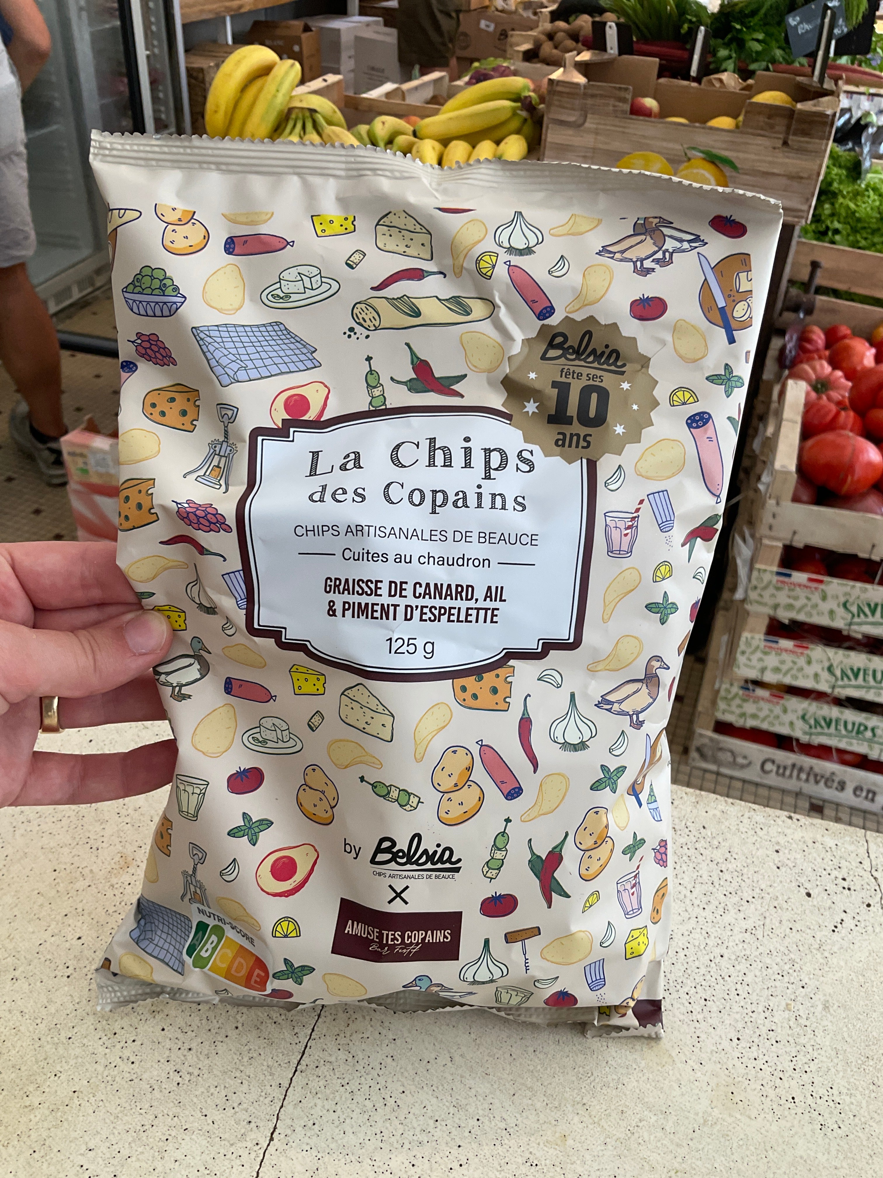 CHIPS - La Chips des Copains - graisse de canard, ail et piment d’espelette