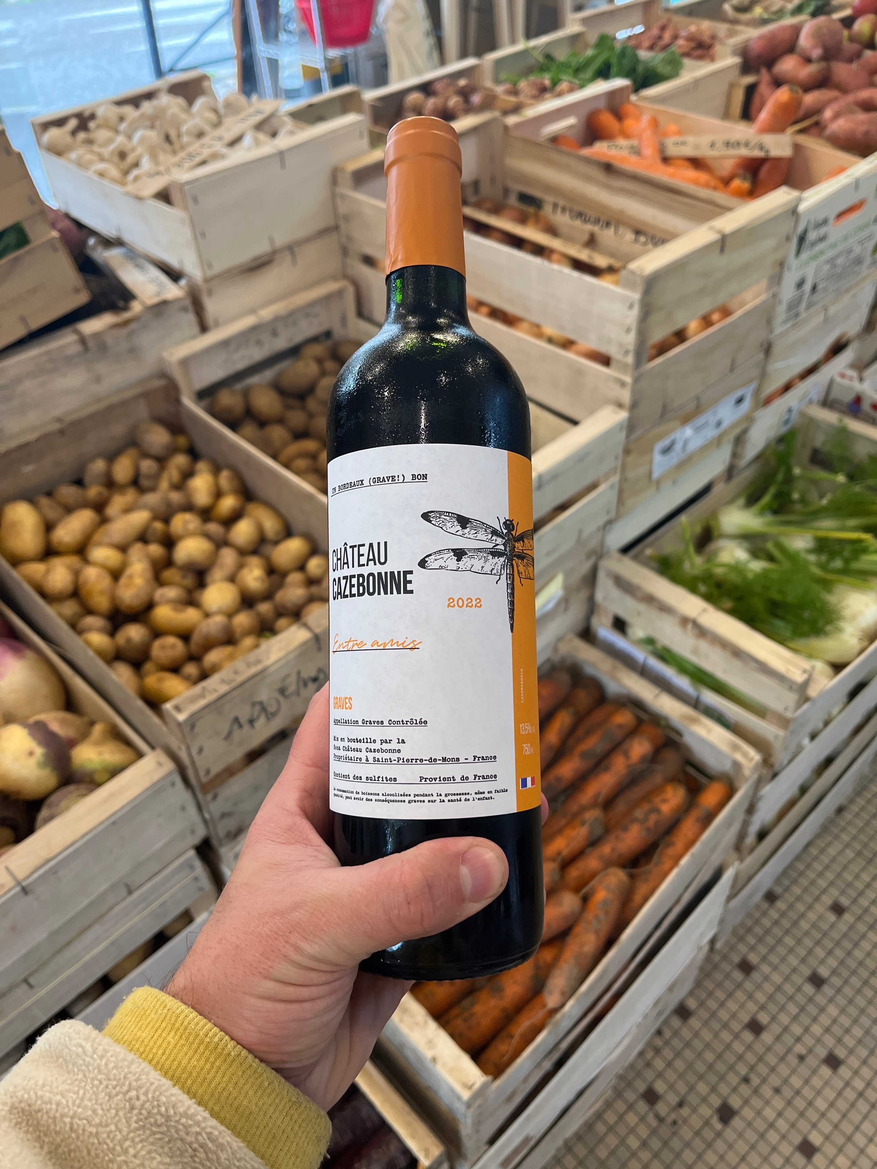 ARGILE OCRE - cazebonne - Graves BLANC 2022