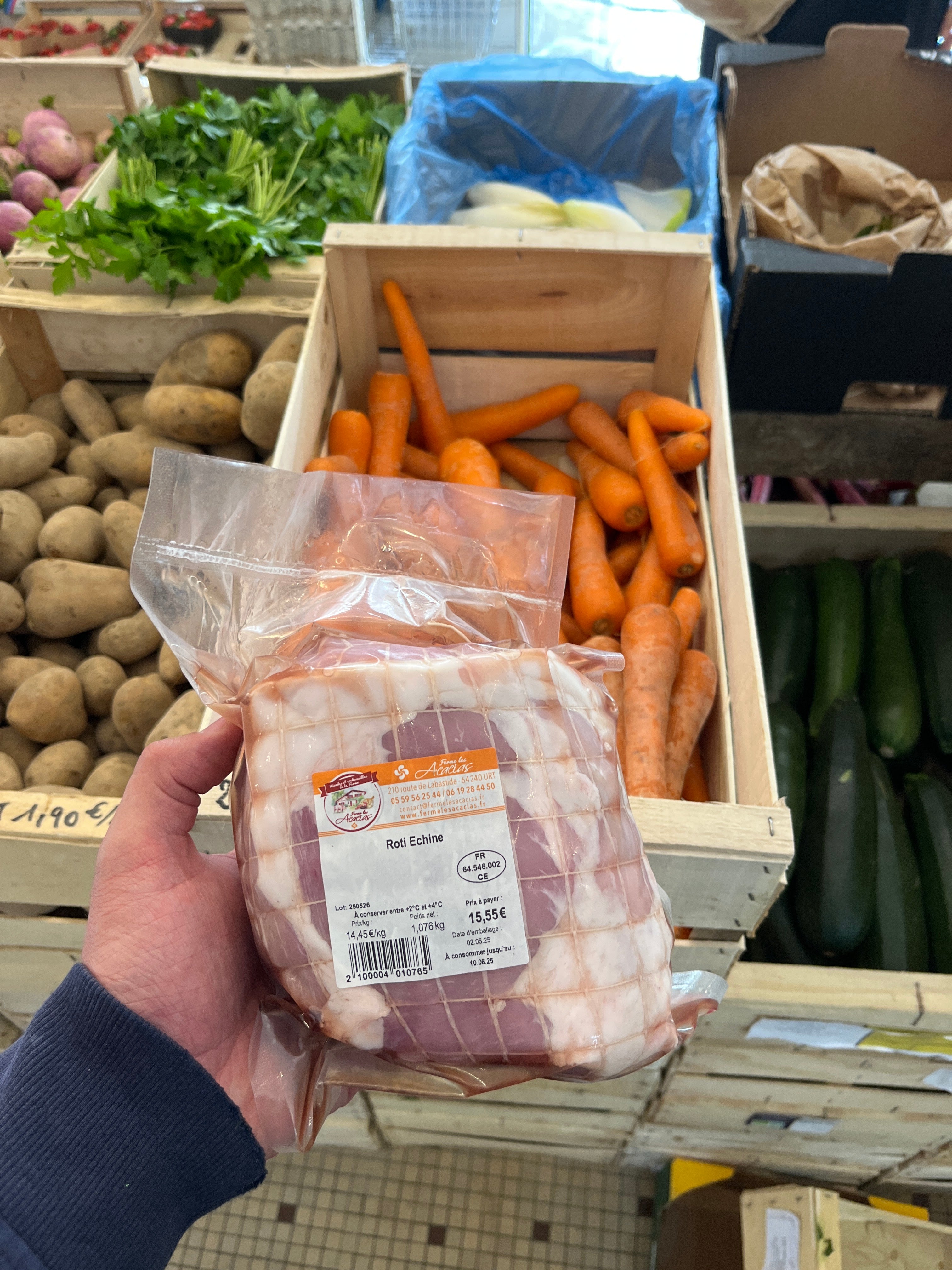 ROTI DE PORC DE LA FERME DES ACACIAS