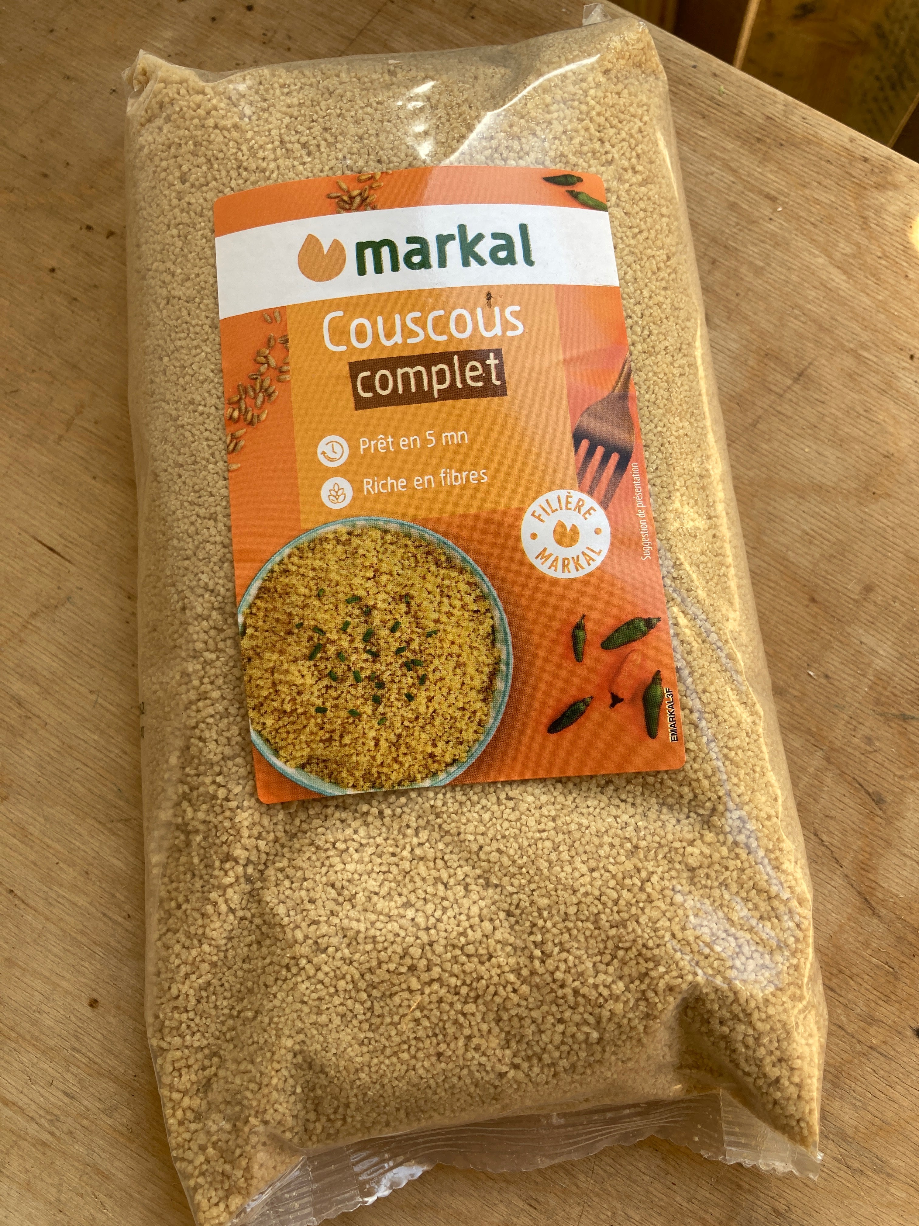 COUSCOUS COMPLET- MARKAL -  1kg