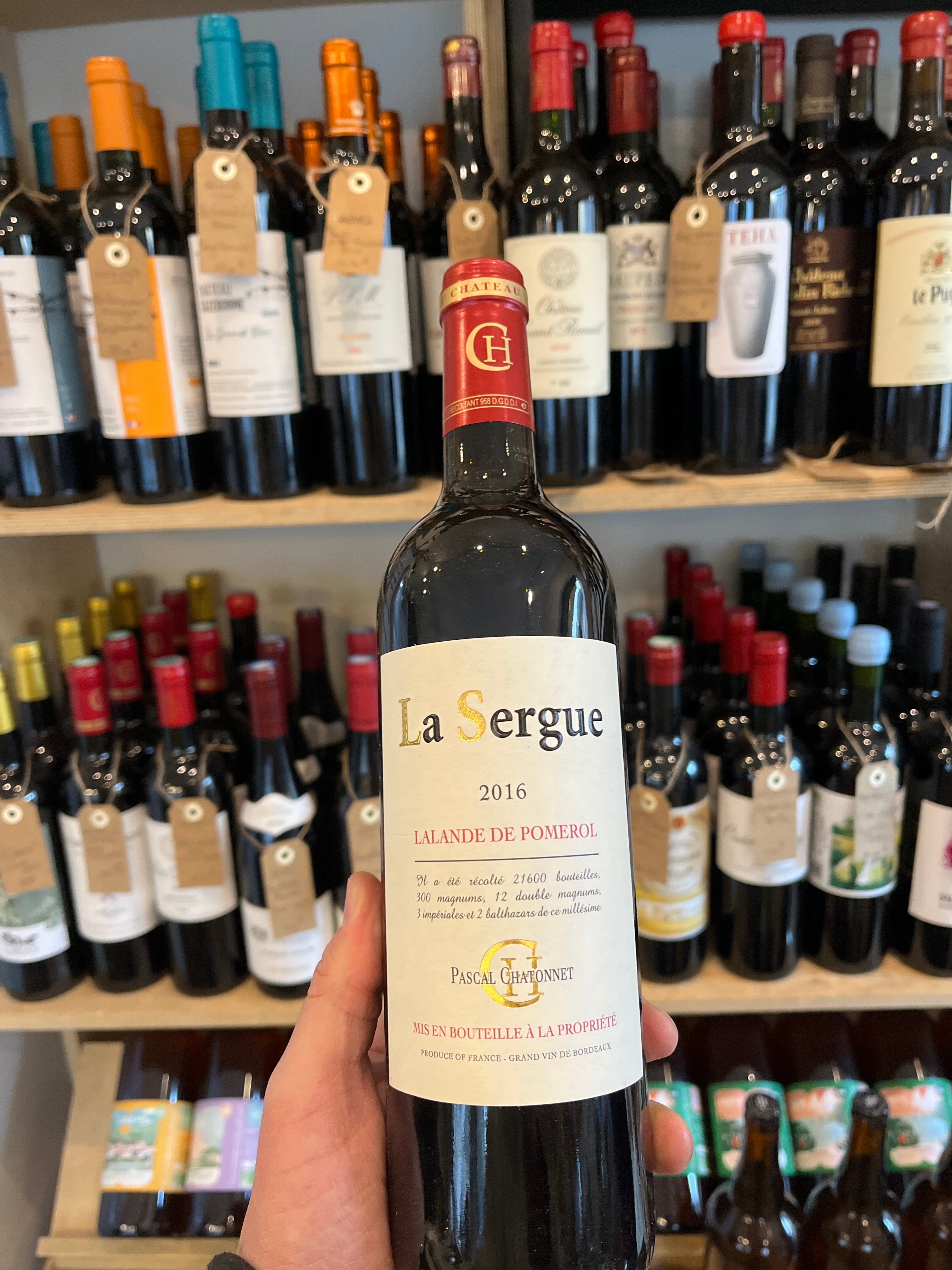 LA SERGUE - LALANDE DE POMEROL - 2016