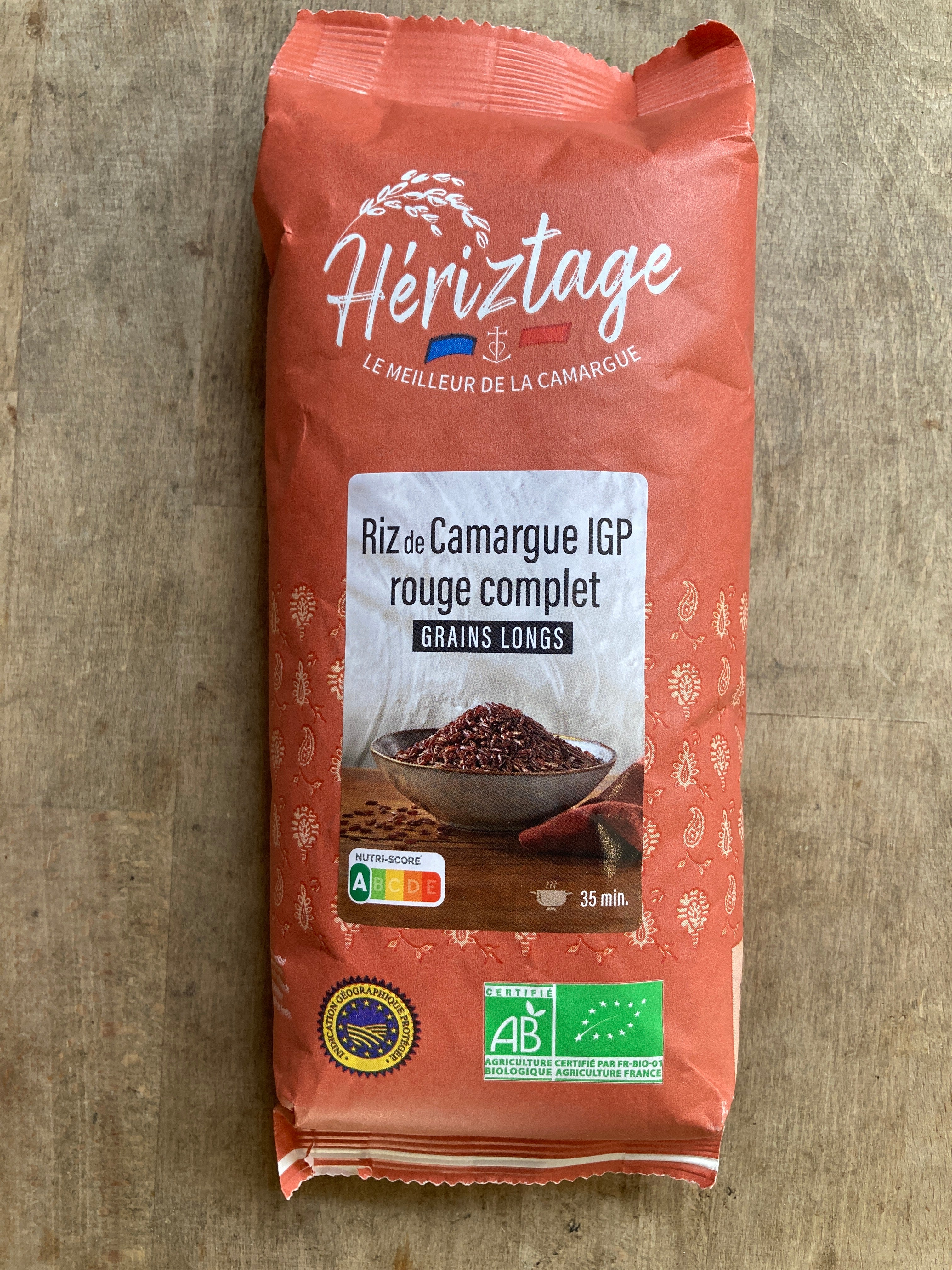 RIZ DE CAMARGUE IGP - ROUGE COMPLET