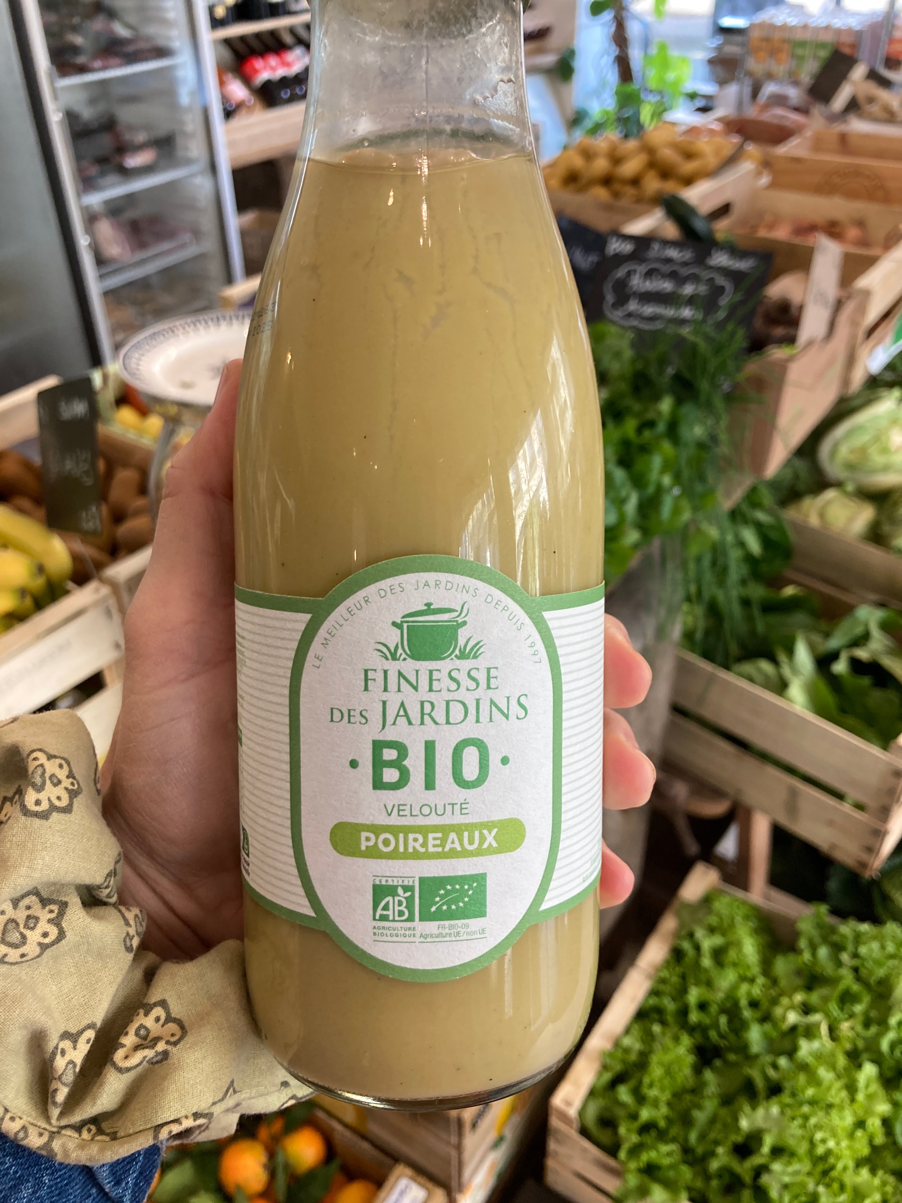 VELOUTE POIREAUX - FINESSE DES JARDINS
