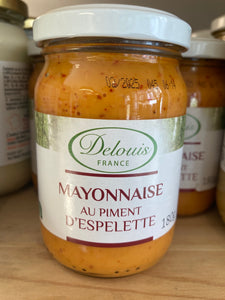 MAYONNAISE piment espelette 180g - DELOUIS