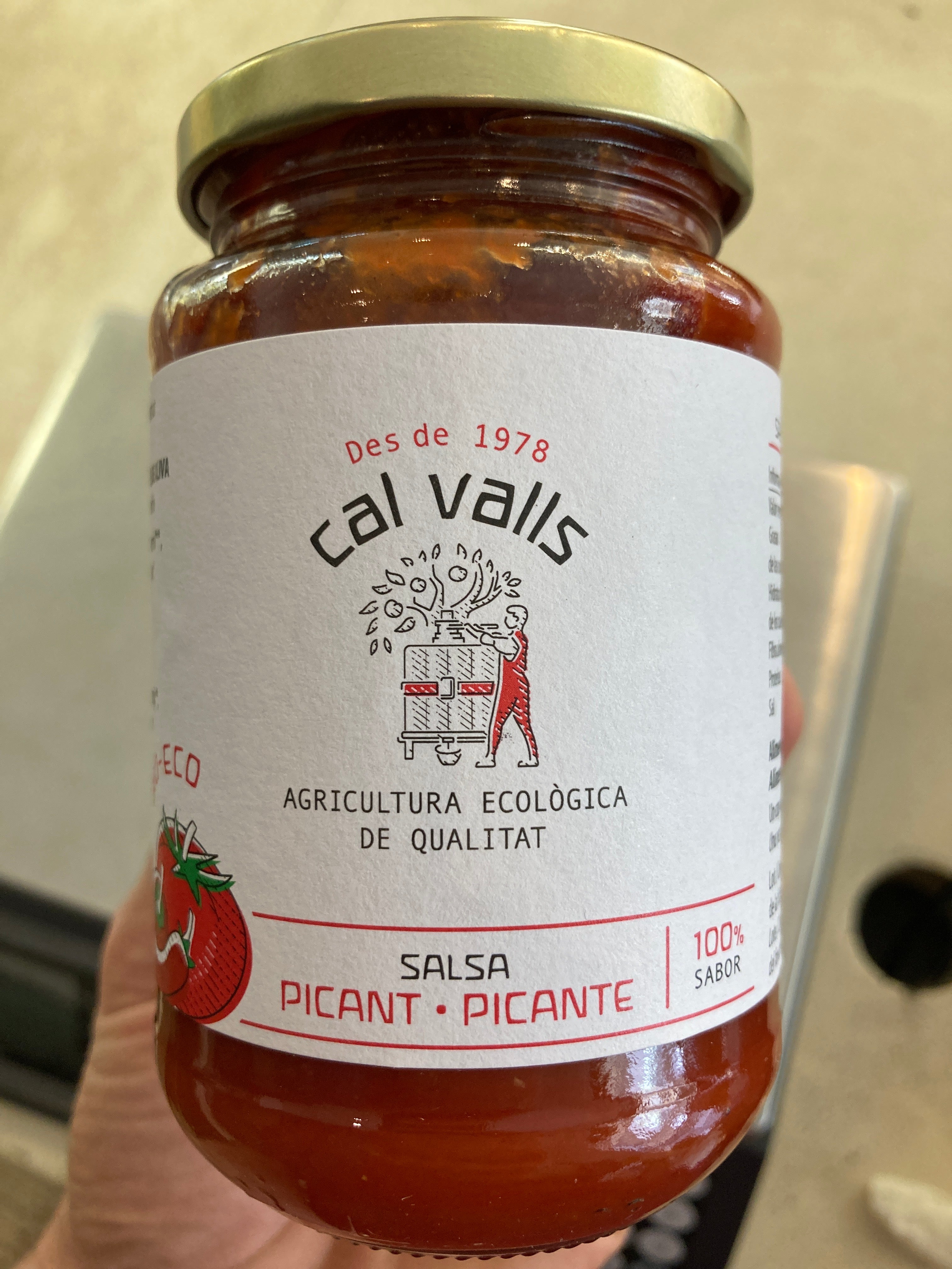 Salsa picante - CAL VALLS - 350g