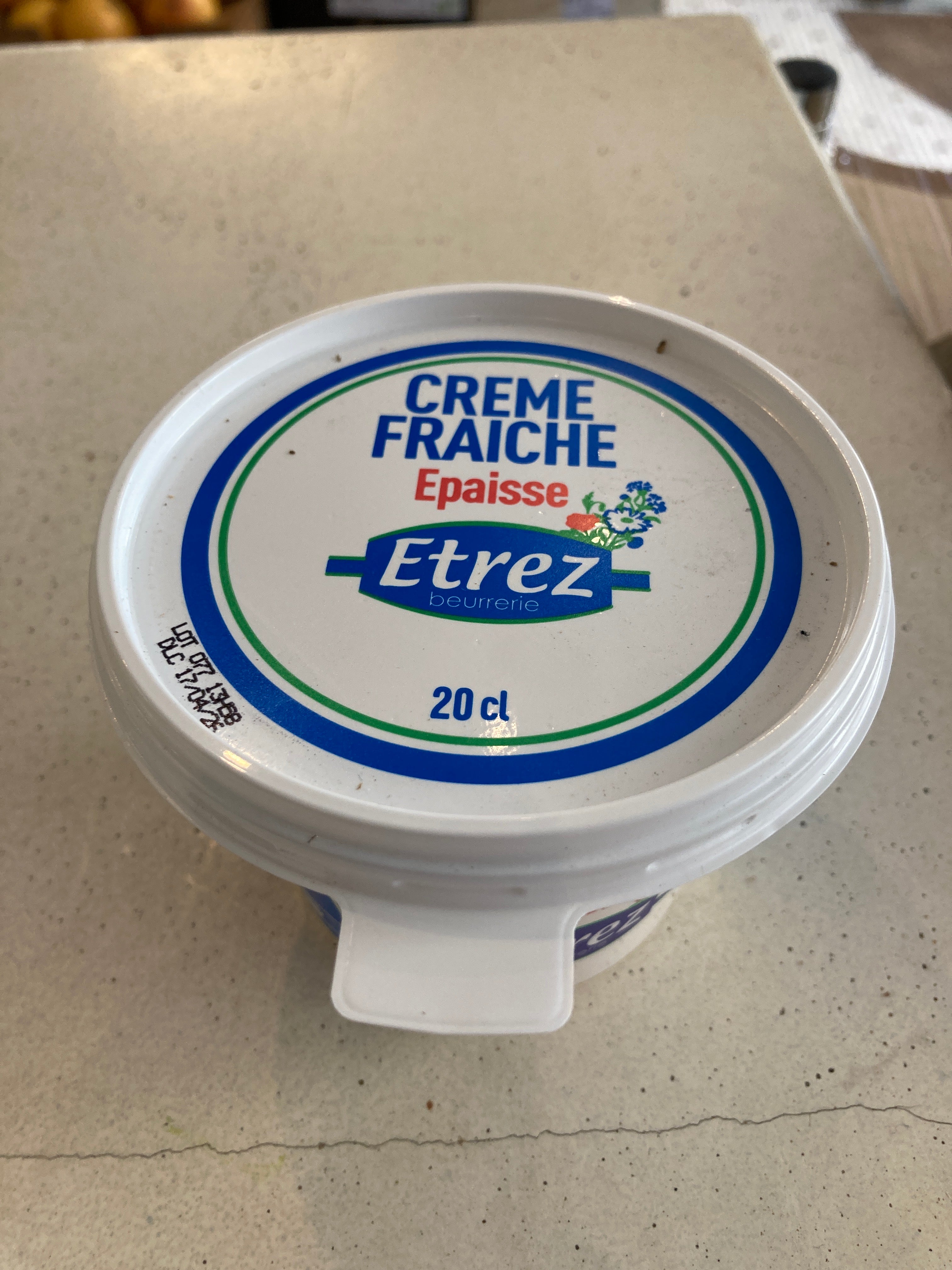 CREME FRAICHE 30% 20CL - ETREZ